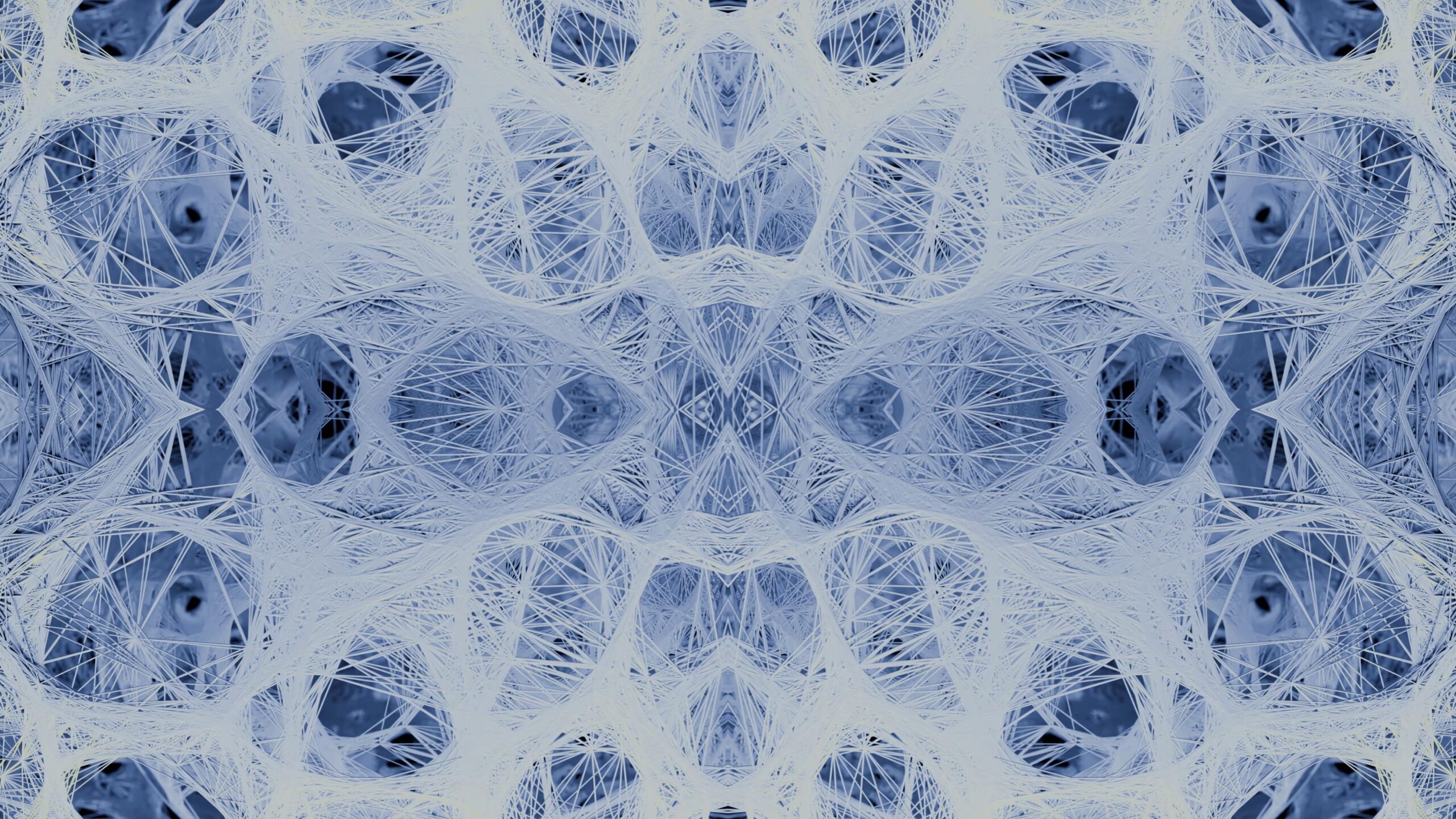 Kaleidoscopic Filament Patterns 4K Video