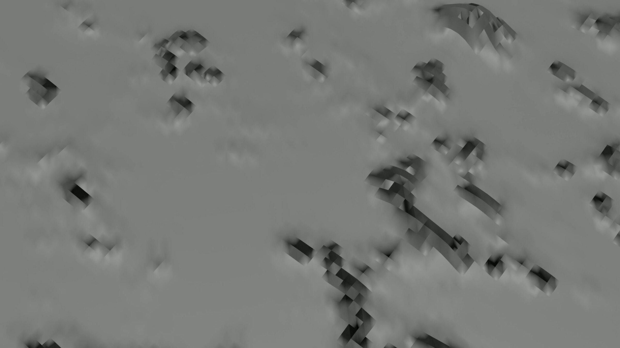 Abstract Geometric Patterns in Gray 4K Loop