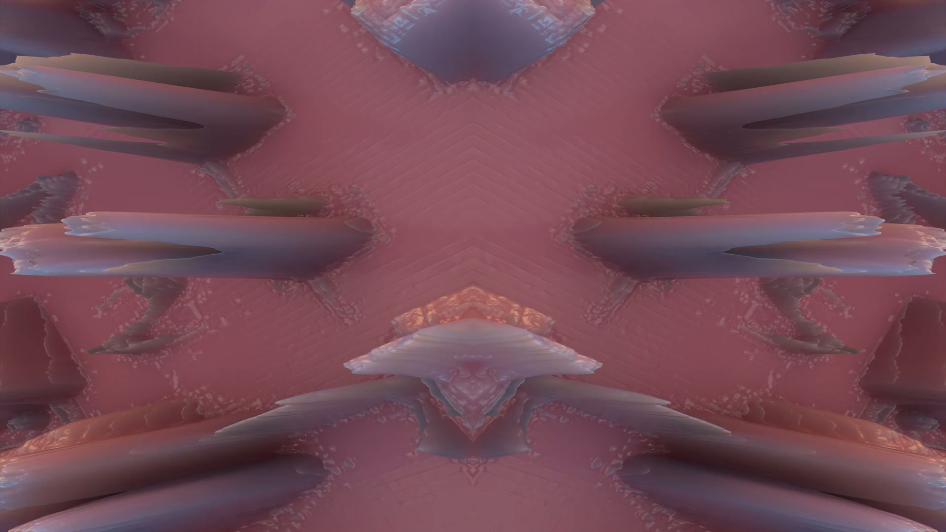 Abstract Crystalline Structures Video Loop