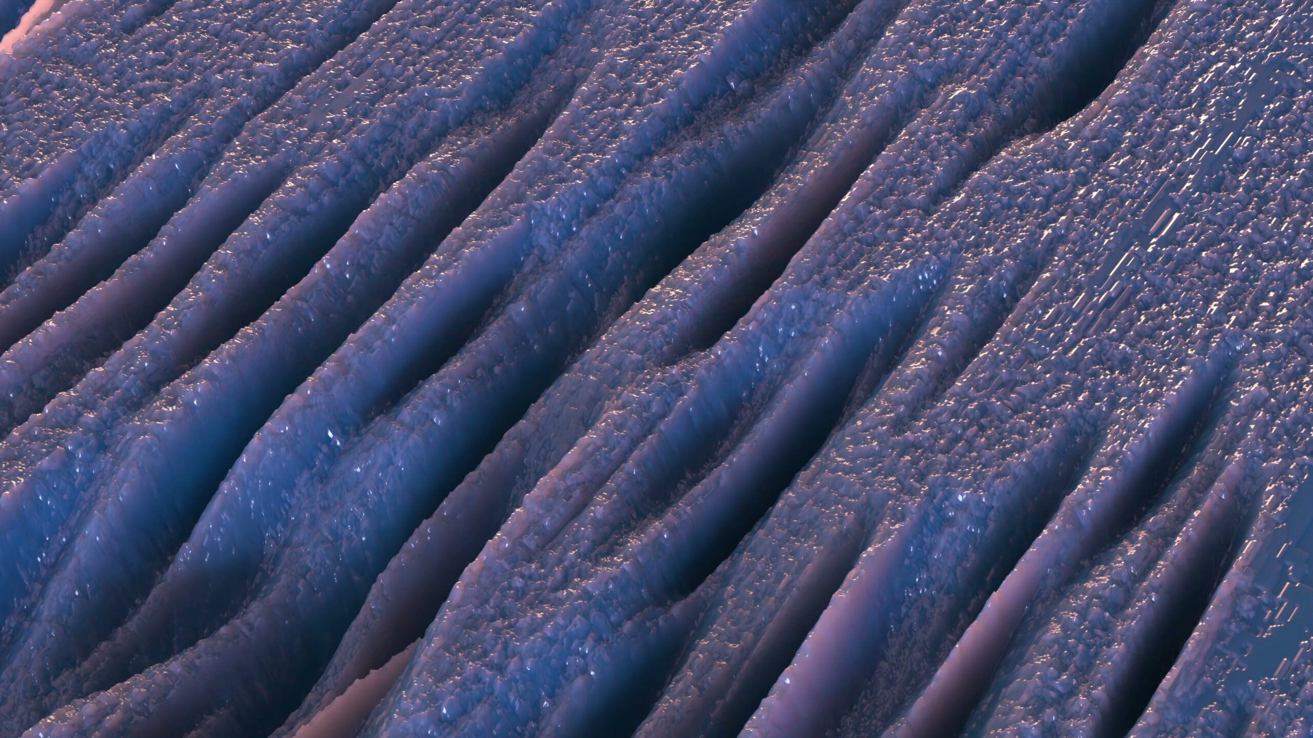 Rippling Texture of Purple Waves 4K Loop
