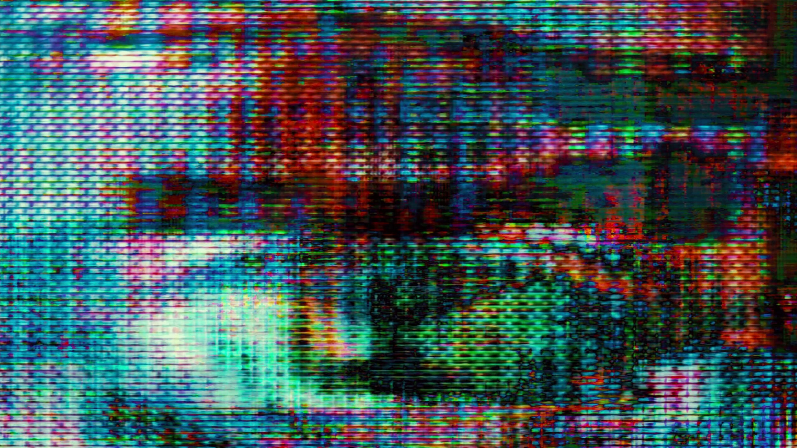 Digital Glitch Art 4K Video Loop