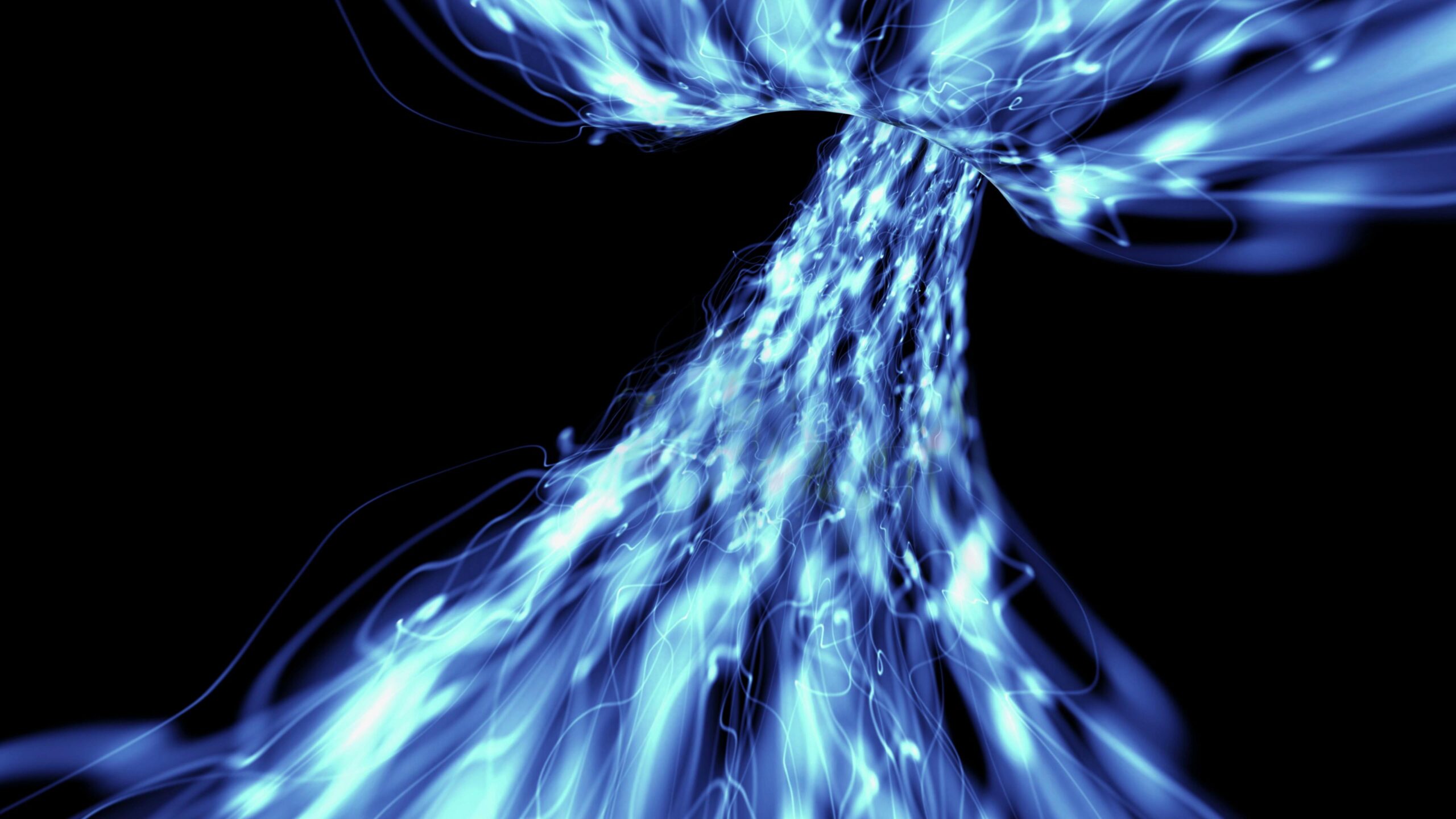 Light Strand Vortex 4K Video Loop