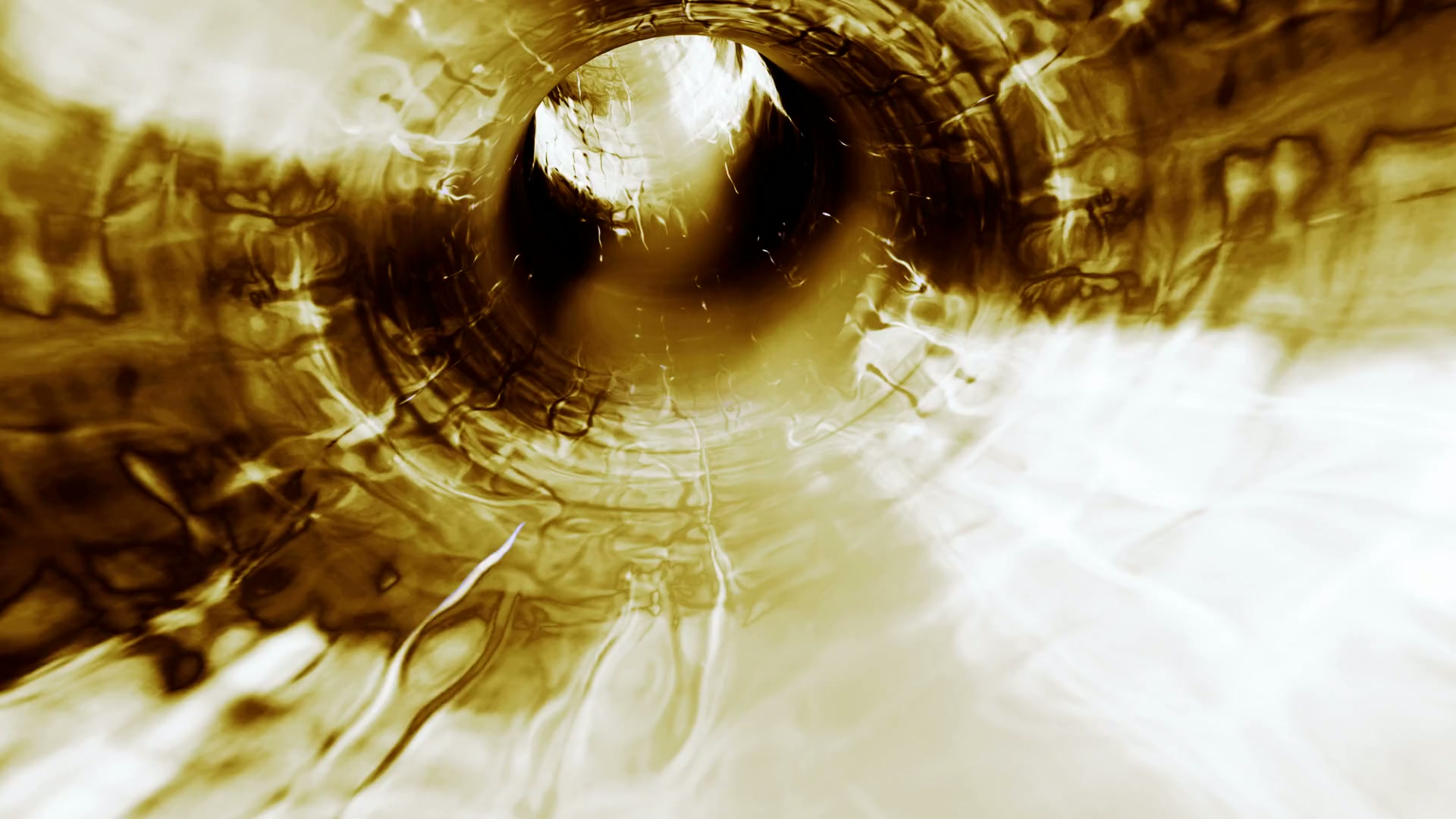 Enigmatic Golden Spiral Tunnel Vision Loop