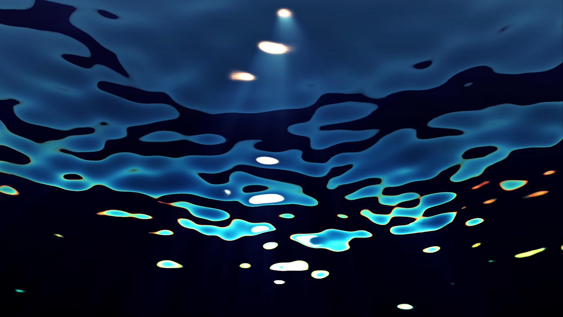 Glowing Underwater Dreamscape HD Loop