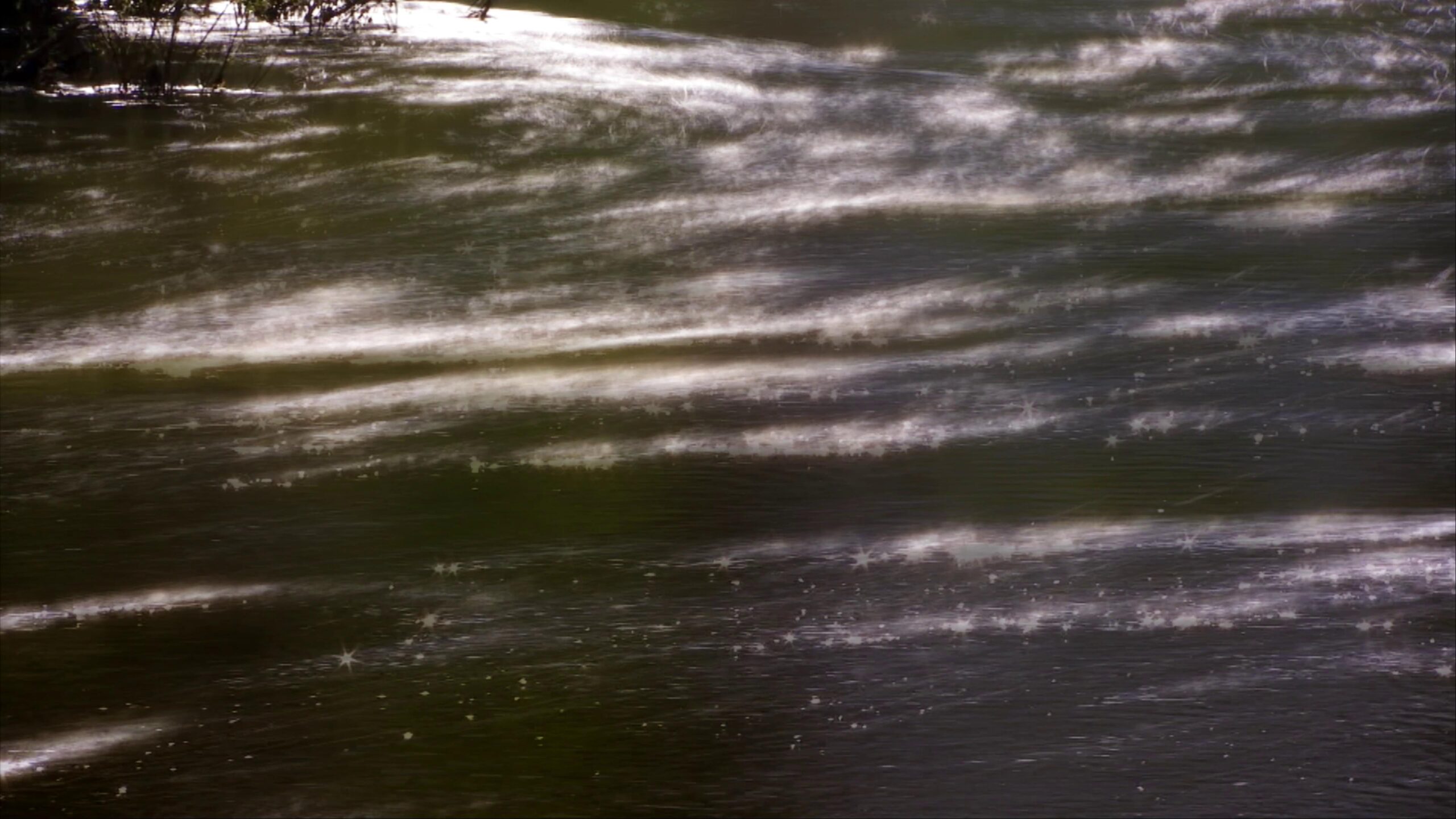 Shimmering Water Flow Patterns 4K Video