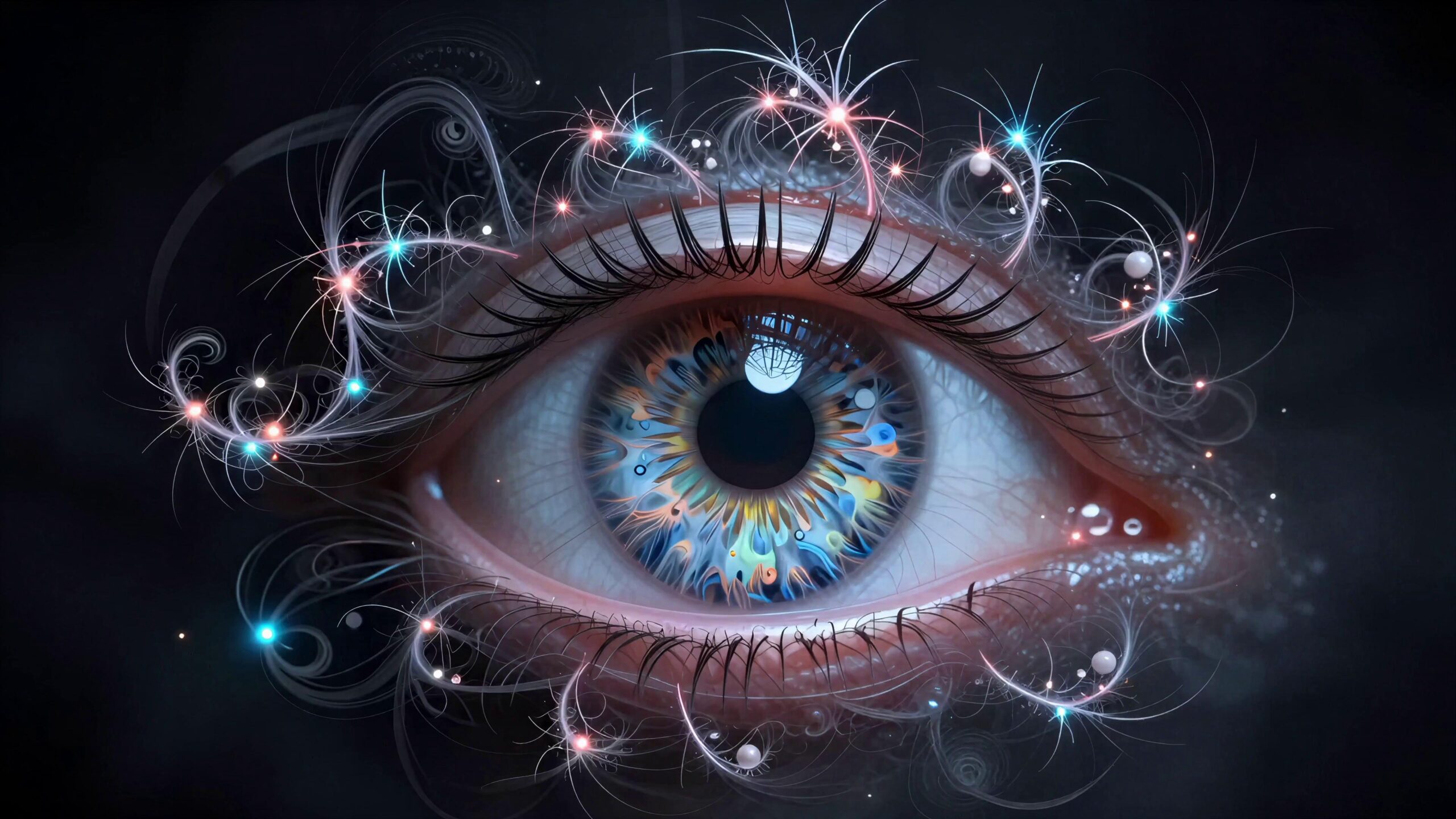 Cosmic Eye Watching 4K Video