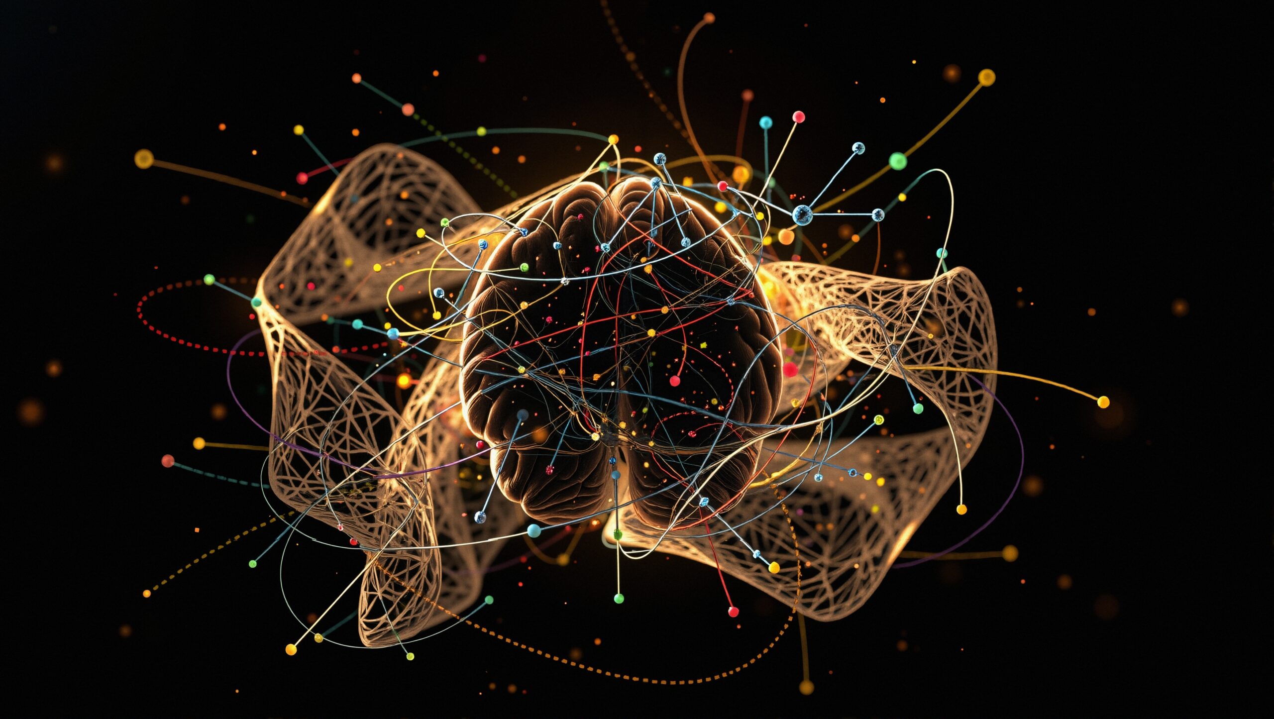 Neural Connections in Abstract Art
