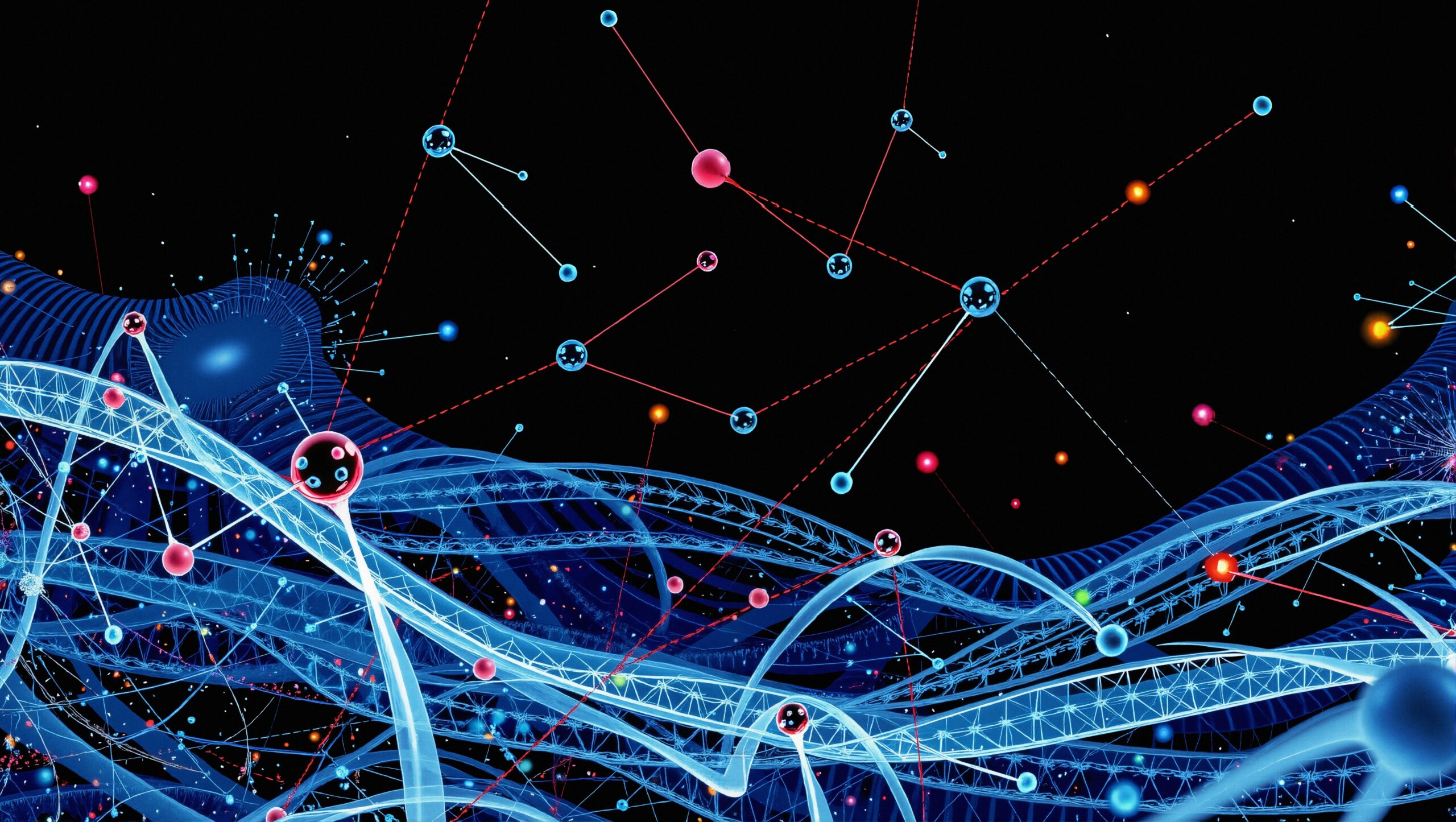 Futuristic Network of Interacting Molecules
