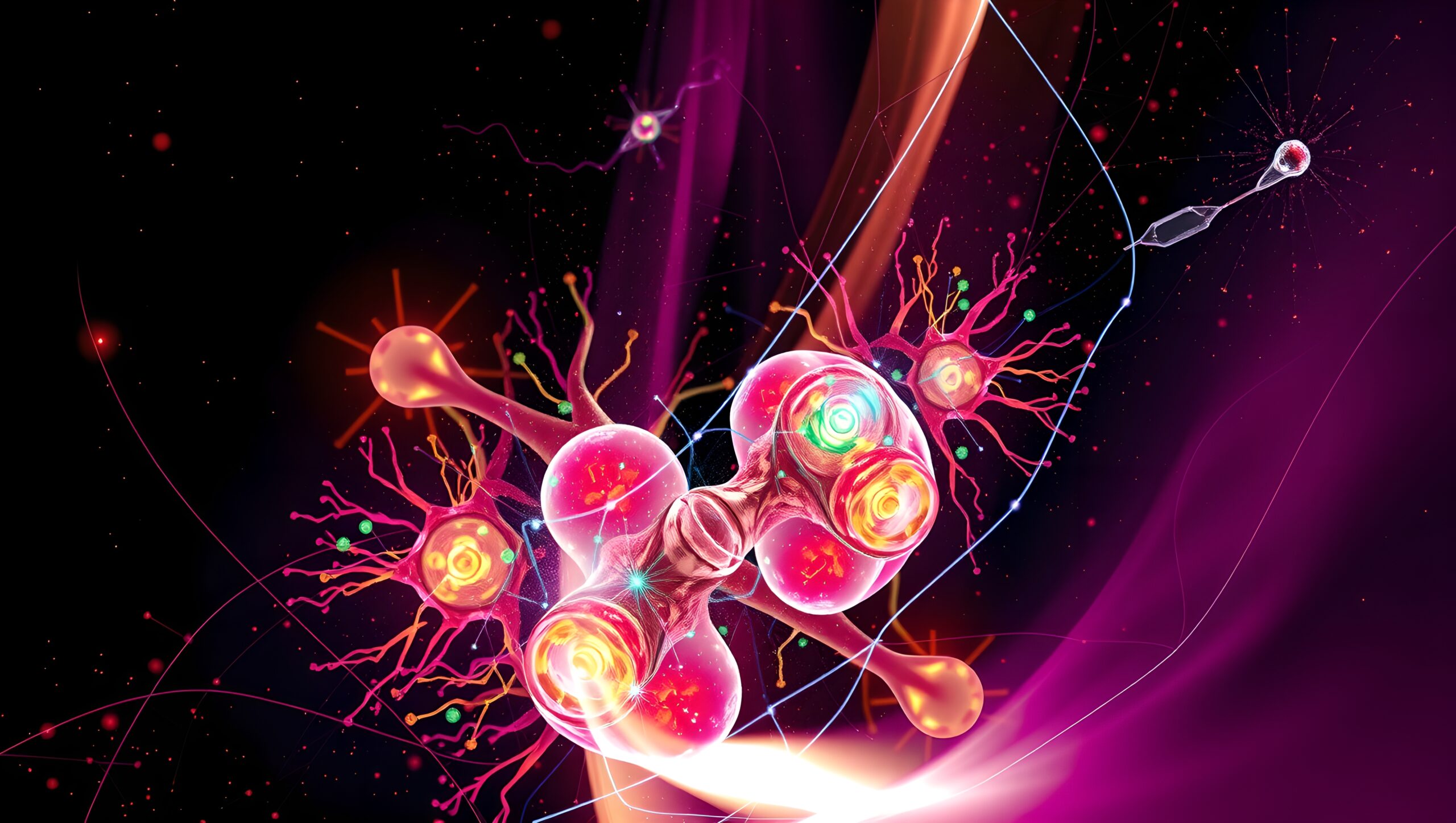 Neural Pathways Artistic Visualization