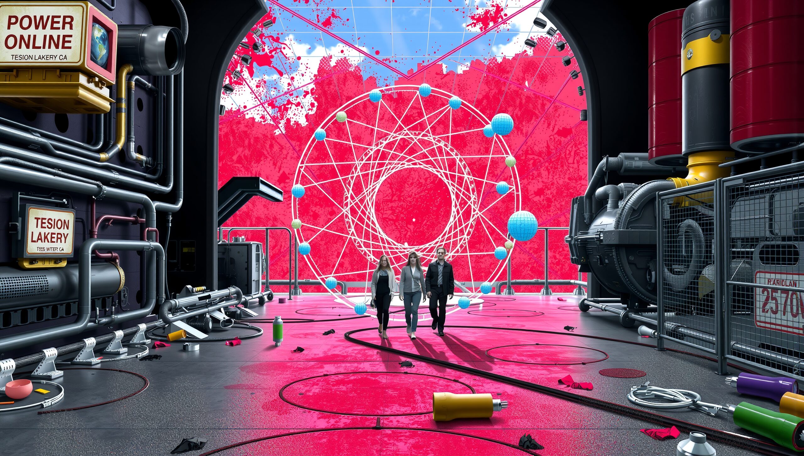 Industrial Geometric Landscape Exploration