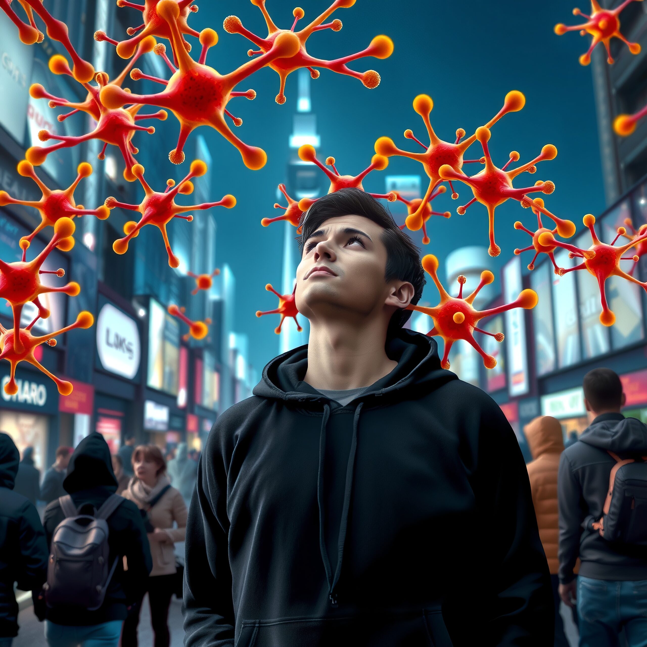 Urban Life Meets Viral Intrusion