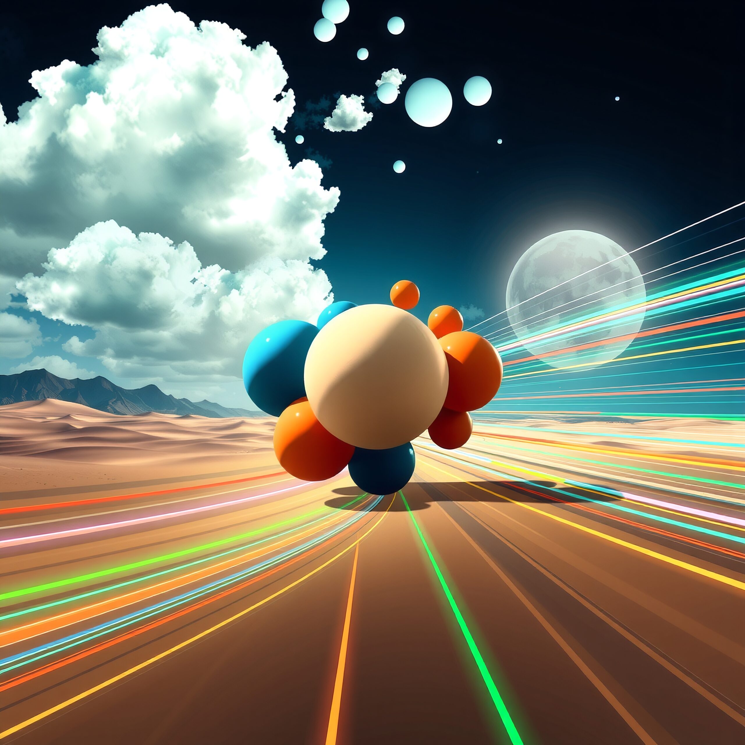 Surreal Dreamscape in Motion