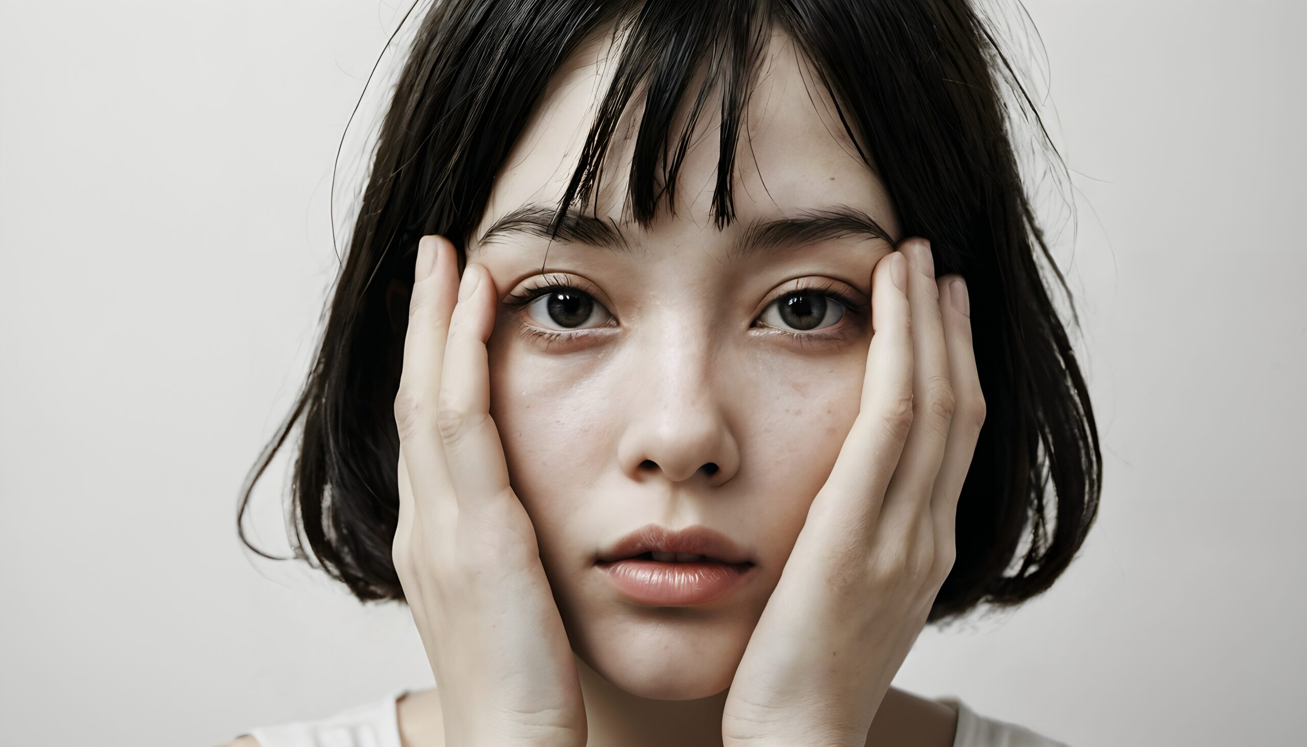 Expression of Quiet Contemplation