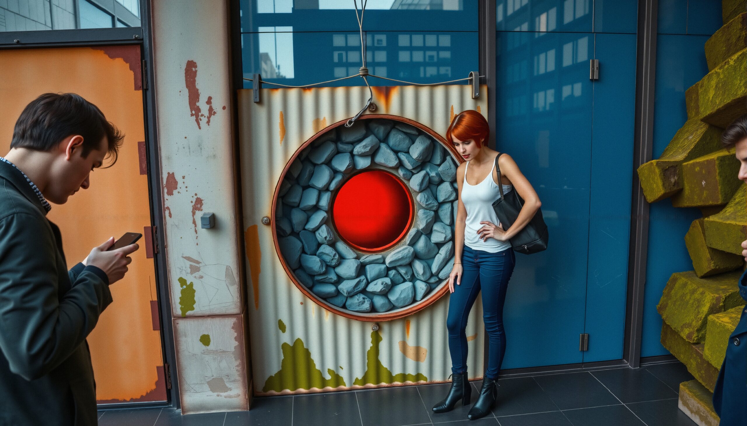Artistic Urban Wall Interaction