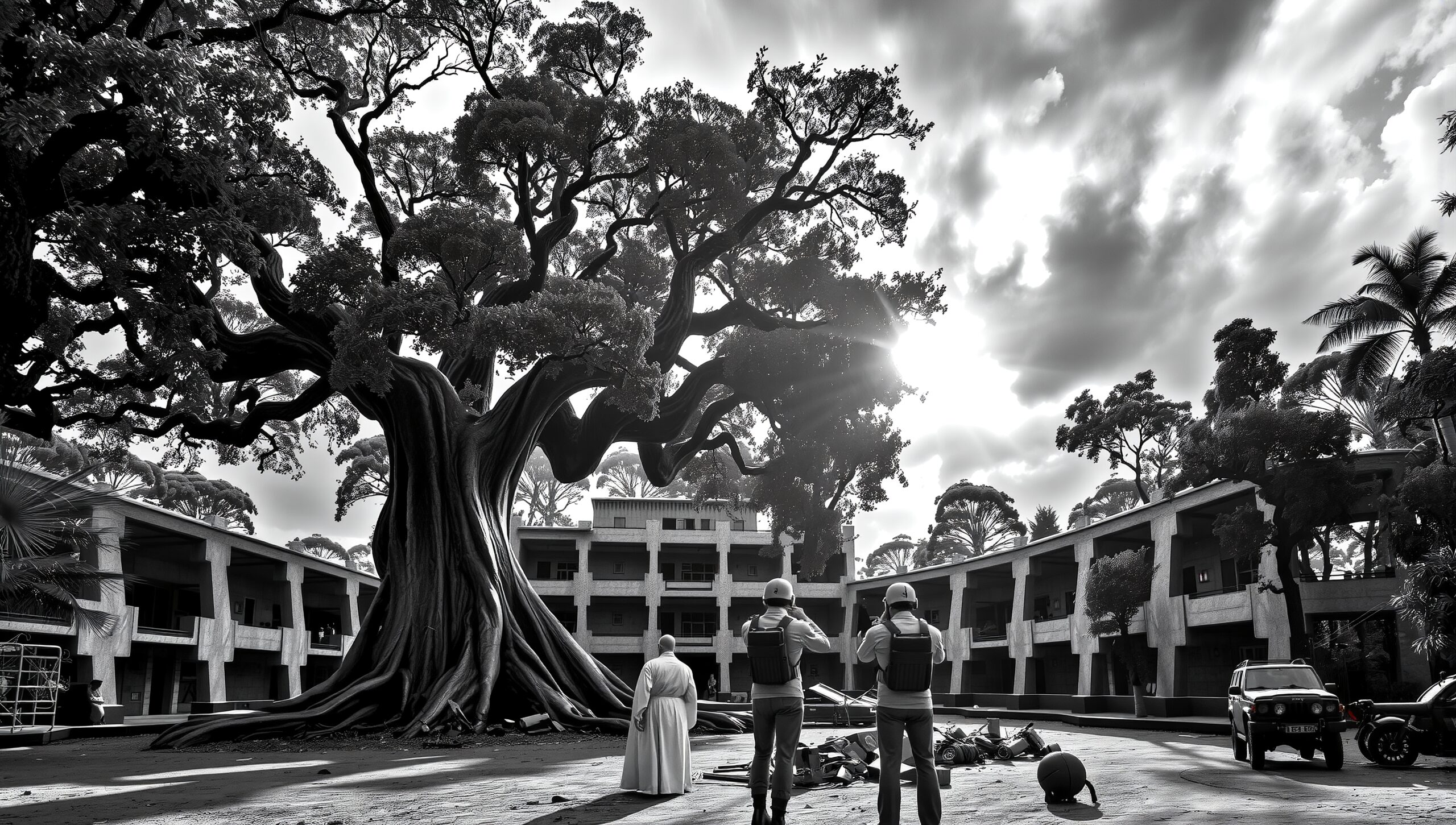 Monumental Tree with Observers