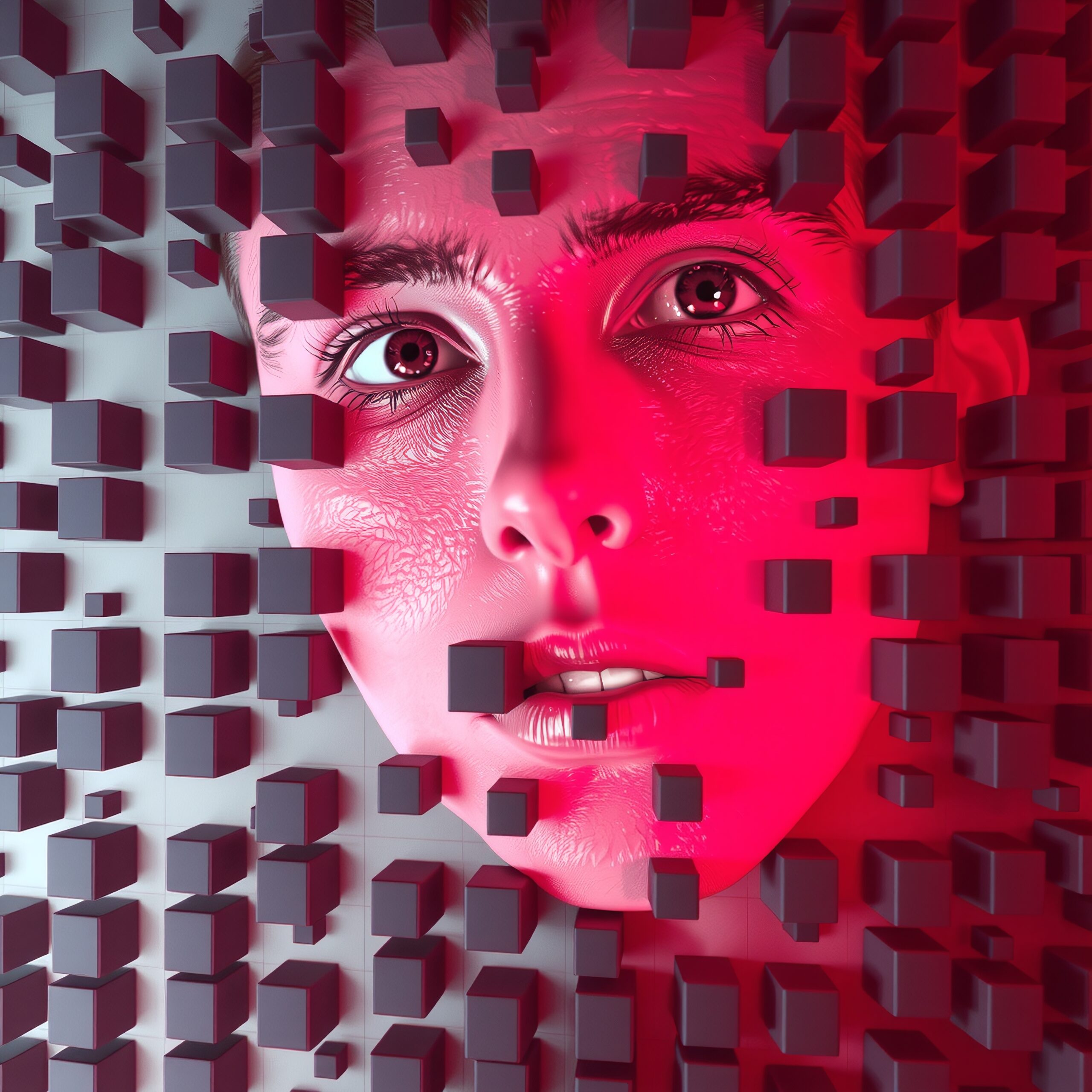 Emerging Face through Geometric Cubes