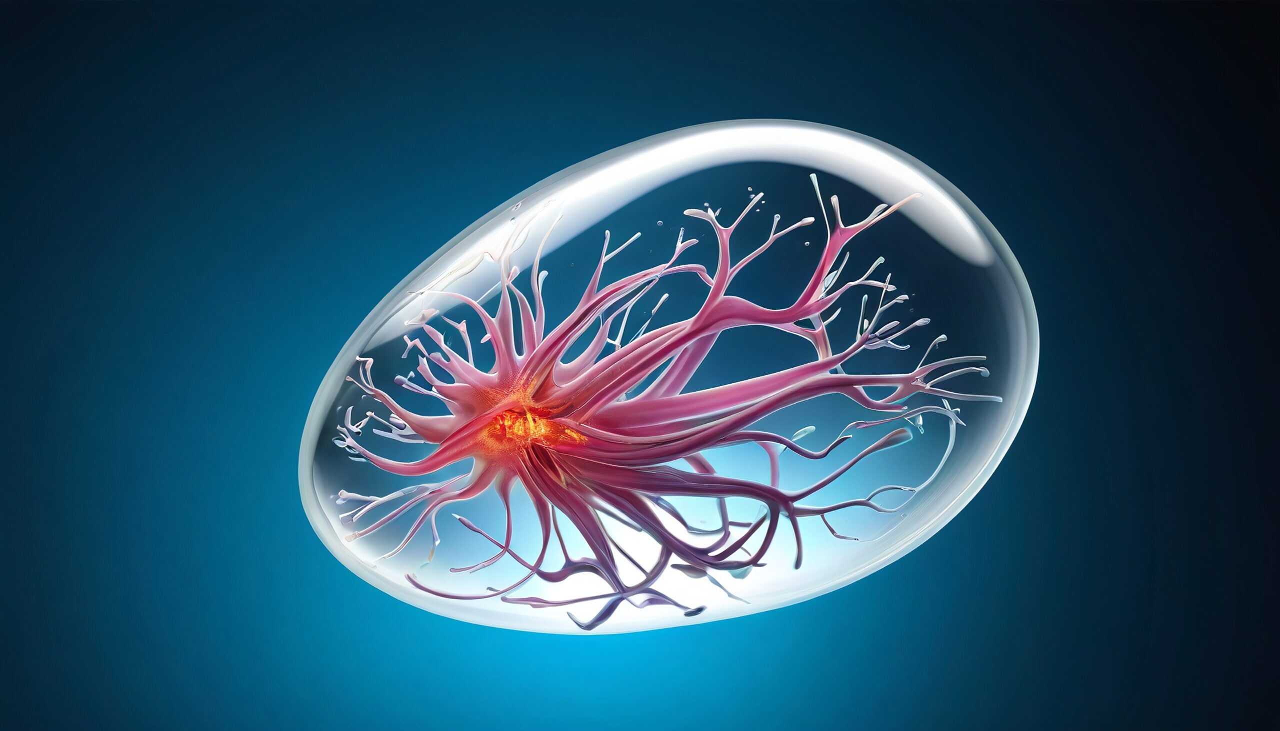 Intricate Neural Cell Illustration