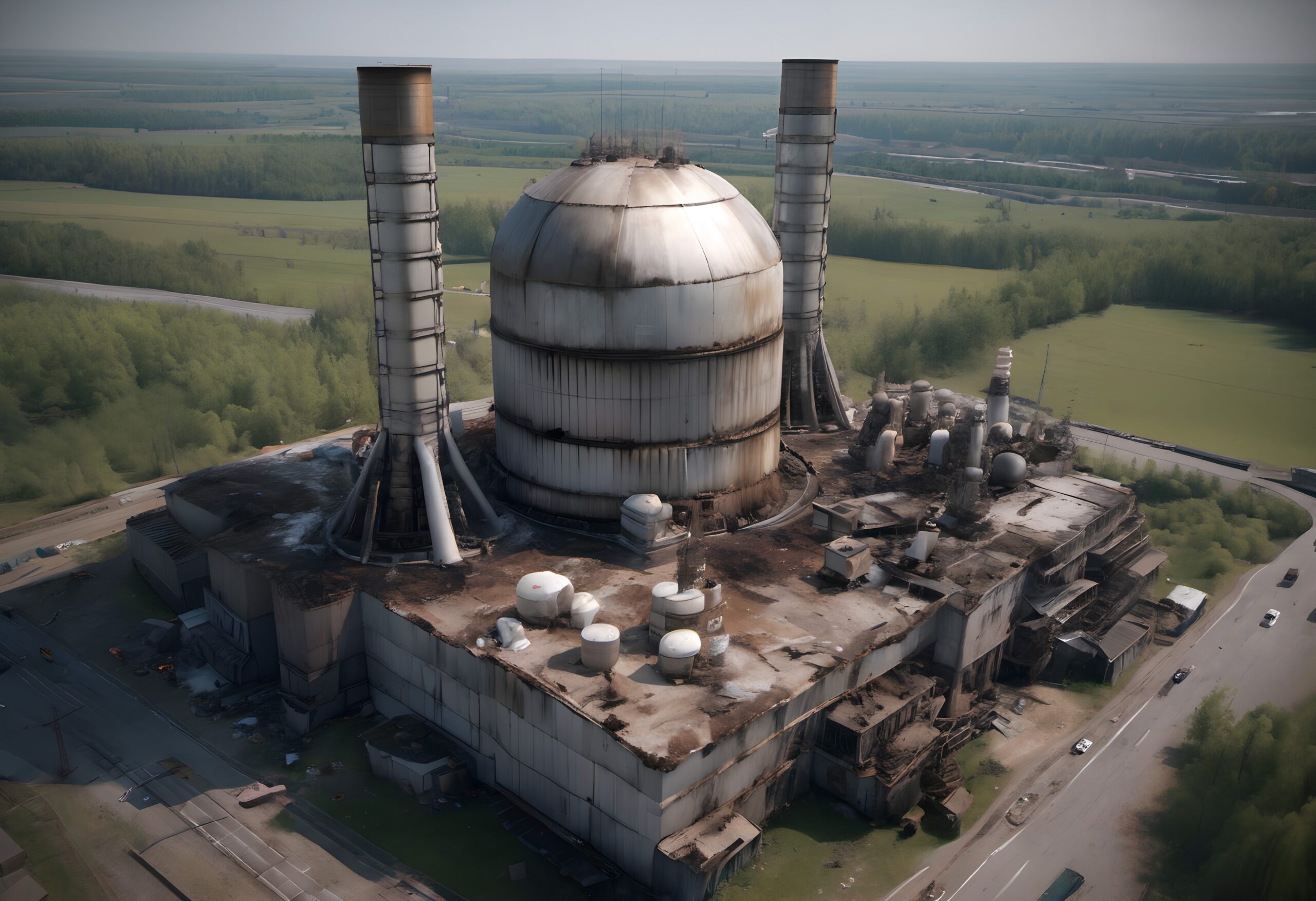 Abandoned Industrial Era Relic