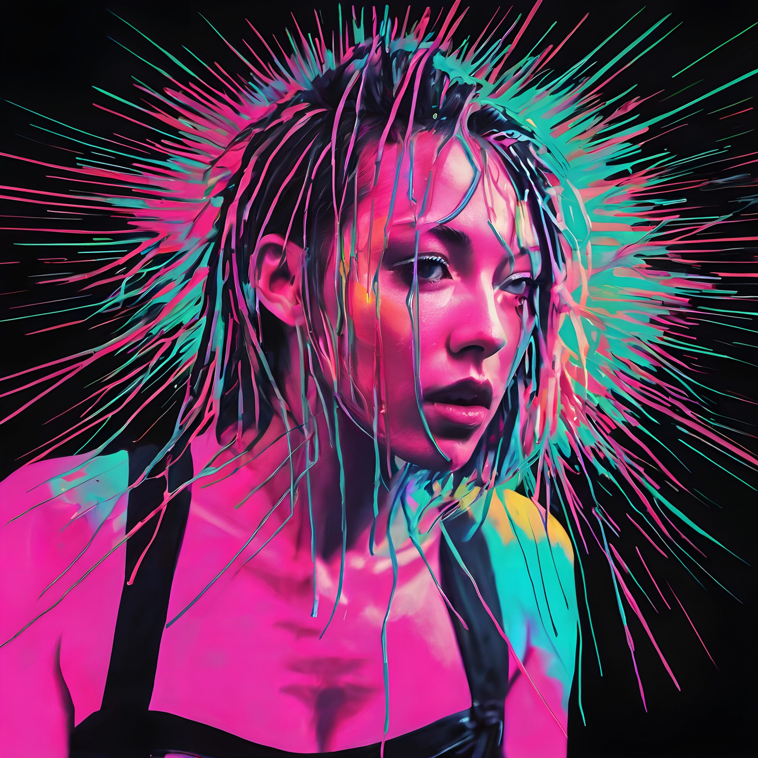 Neon Radiance Explodes in Color