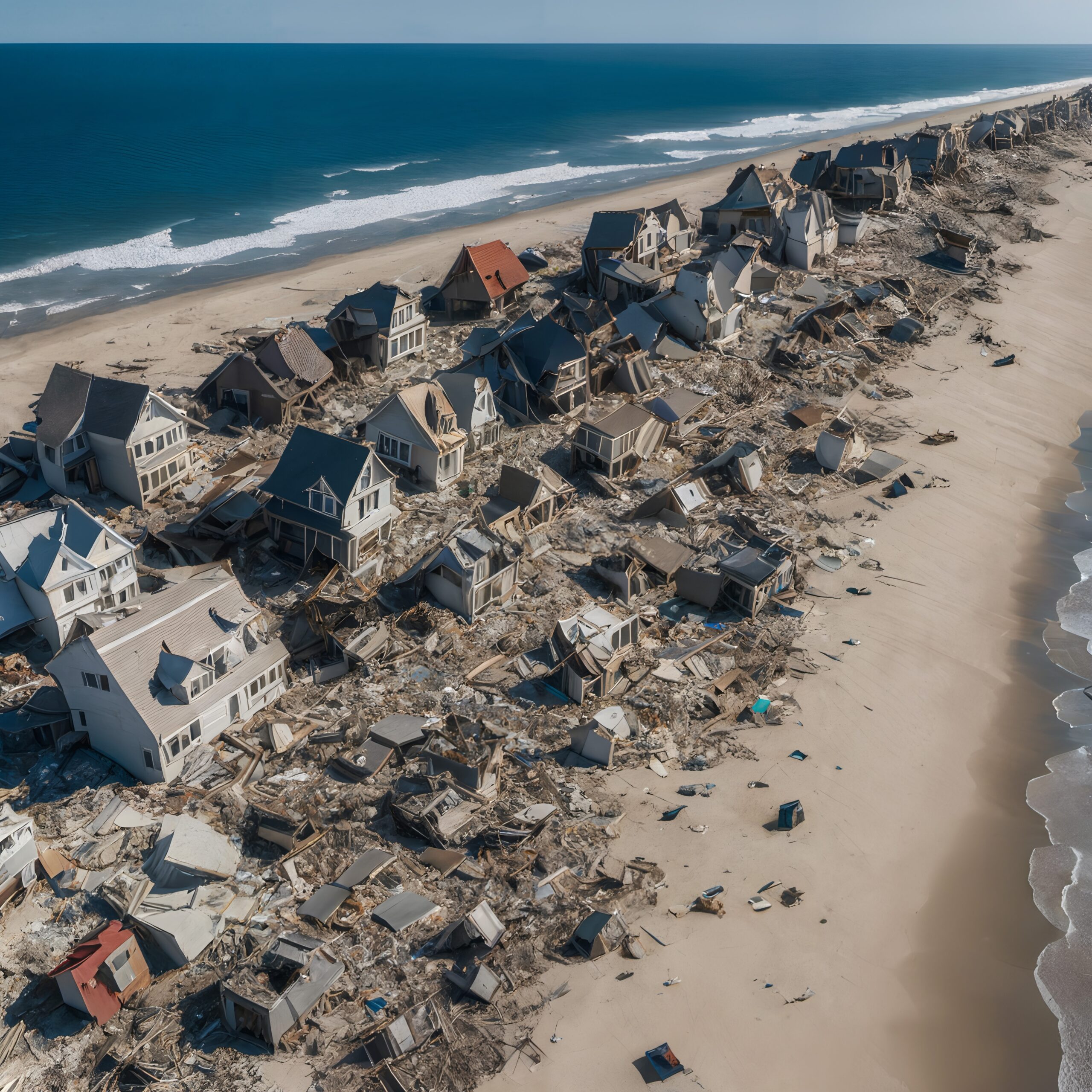 Storm’s Aftermath Devastated Coastal Homes