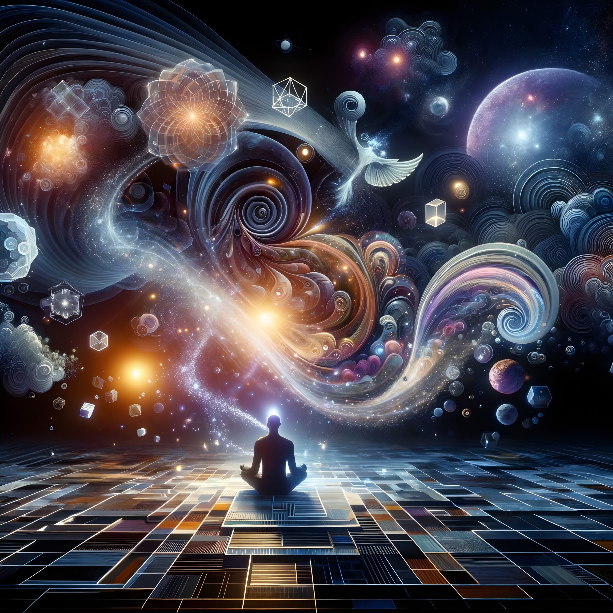 Universe Meditation Through Cosmic Patterns