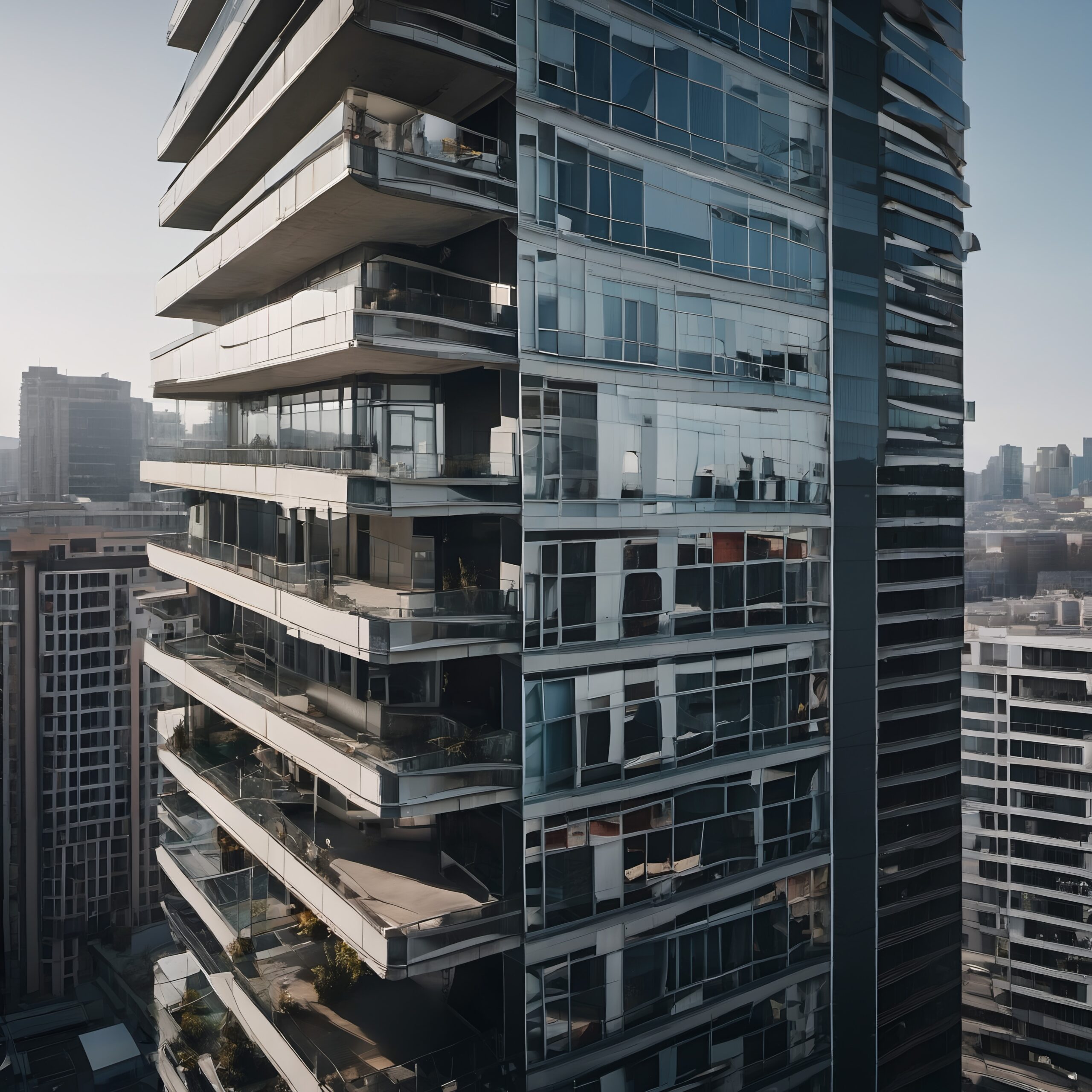 Modern High-Rise Building Architecture