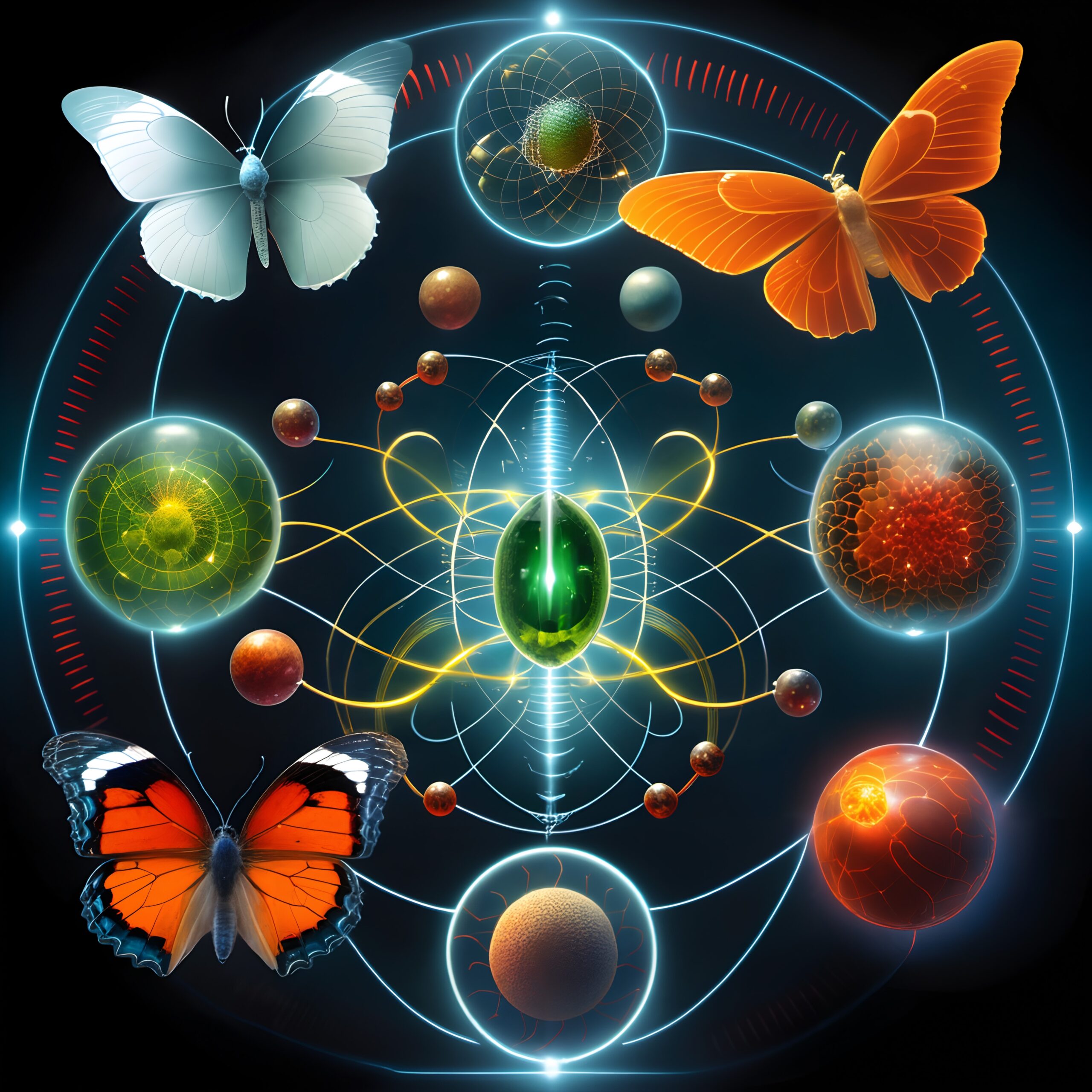 Butterflies and Molecular Fusion Universe