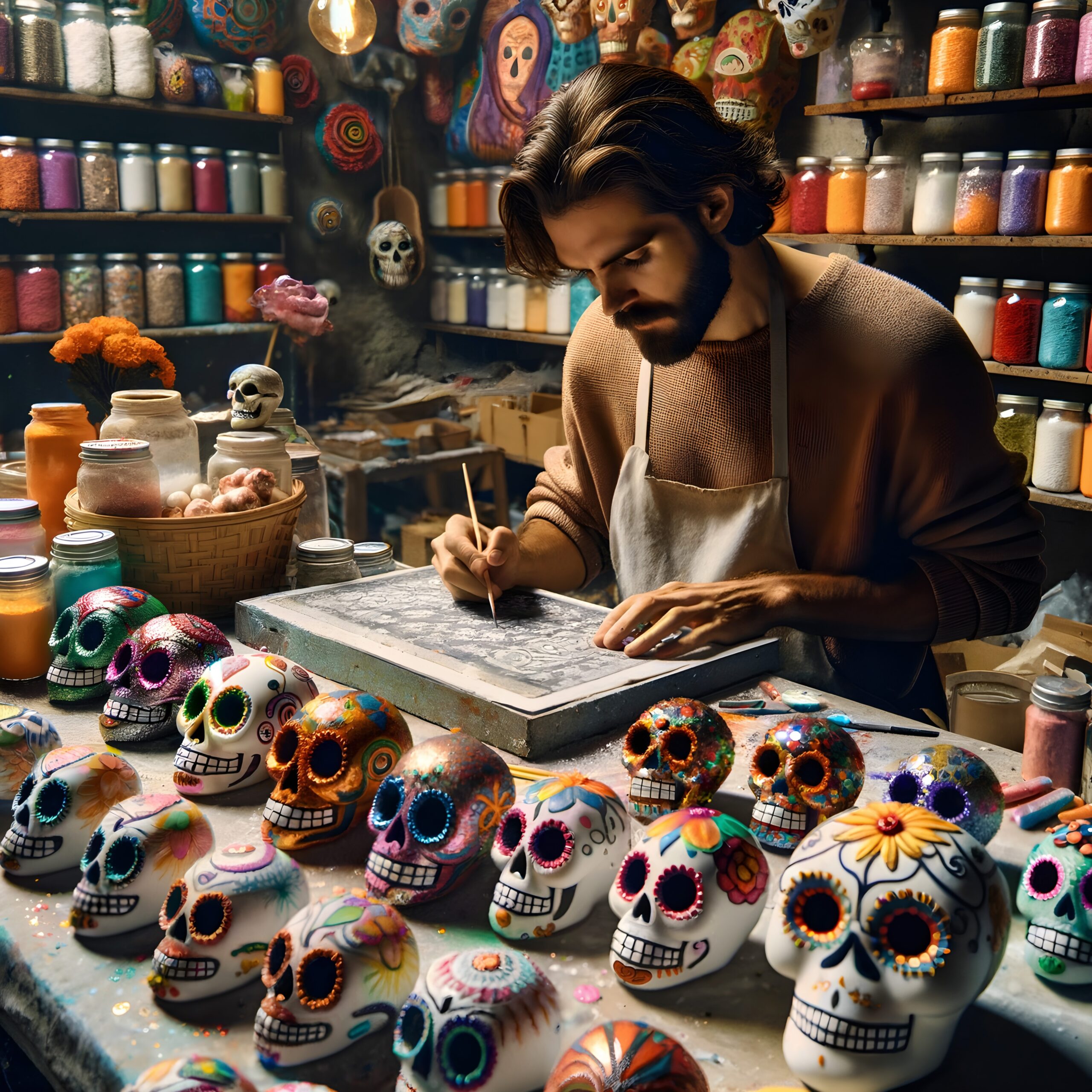 Vibrant Day of the Dead Workshop