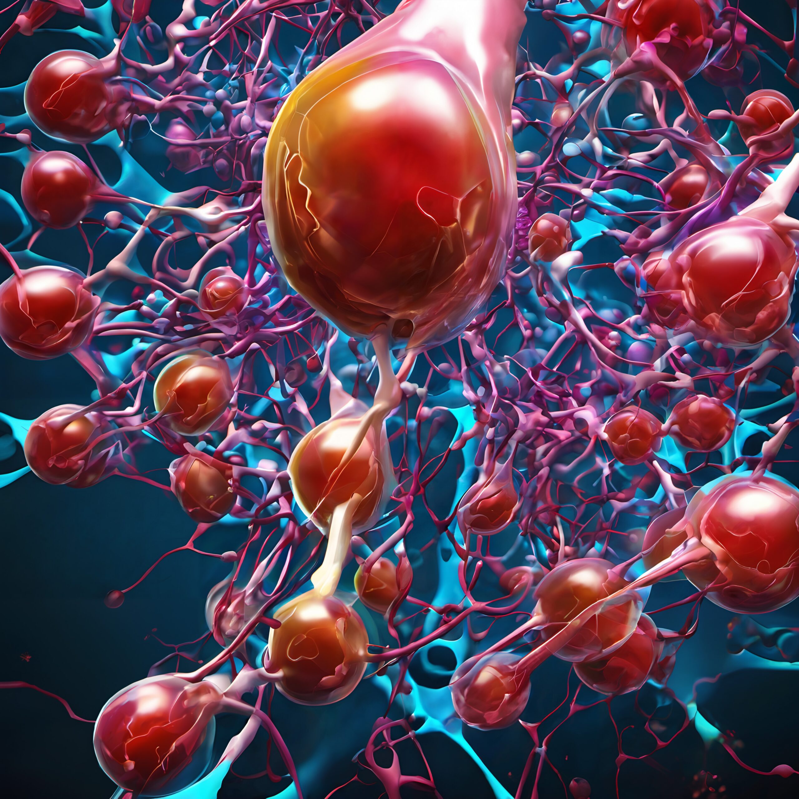 Complex Neural Connections Imagined