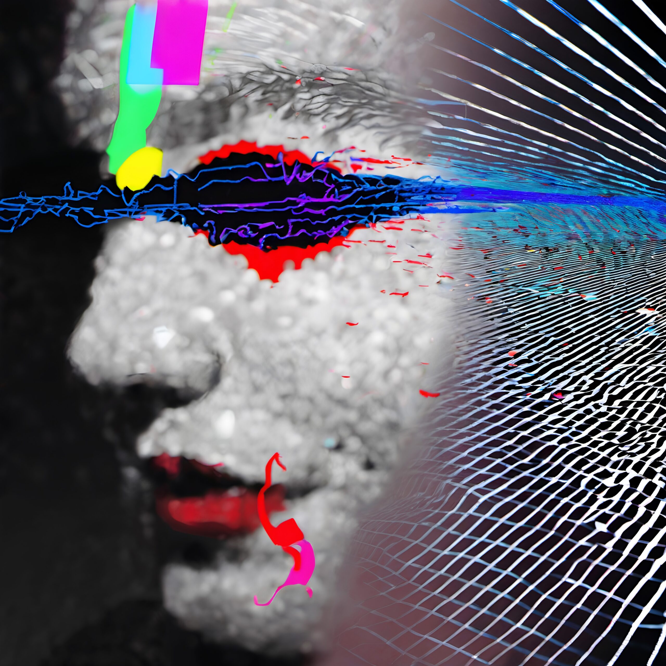 Vivid Abstract Reality Convergence