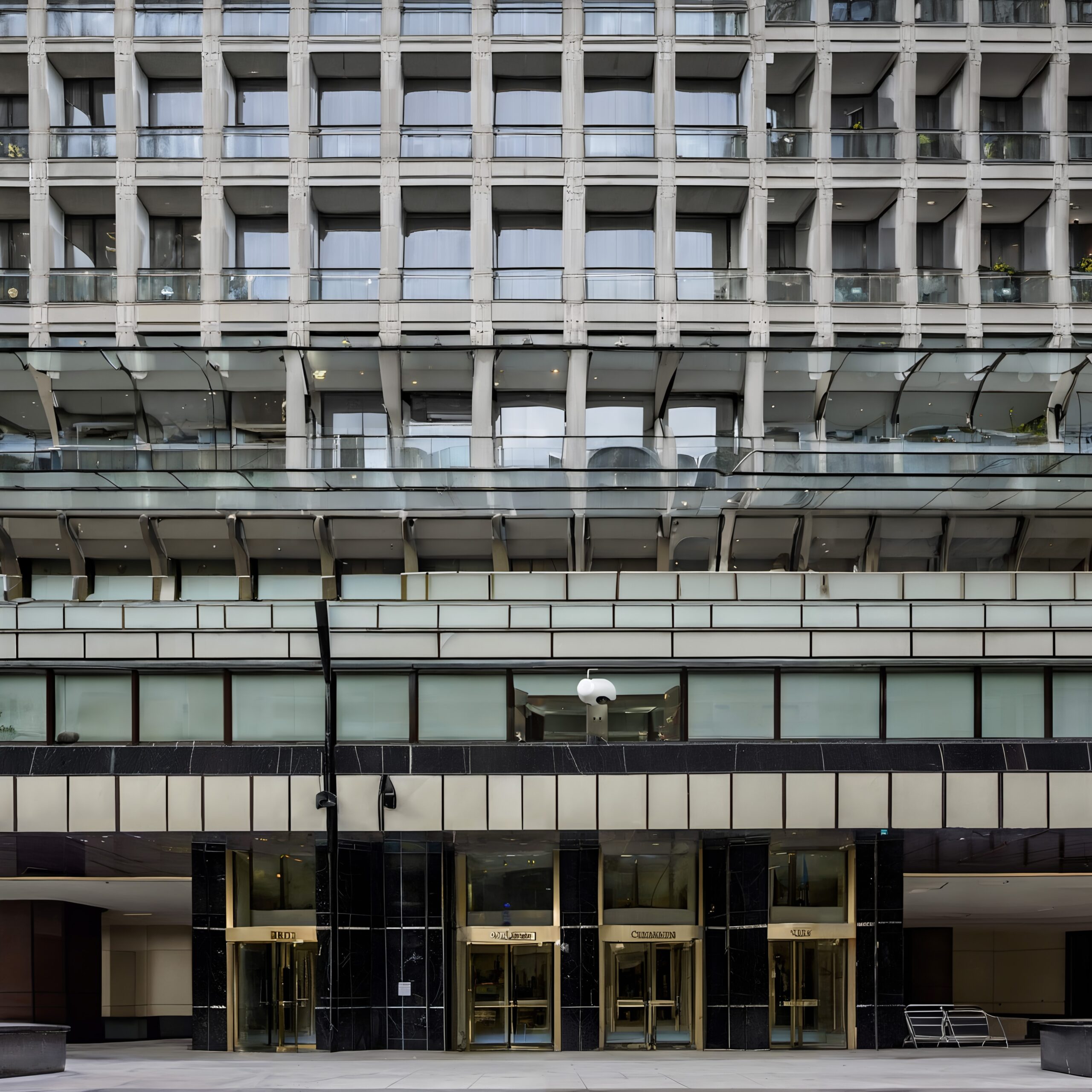 Modern Urban Building Facade