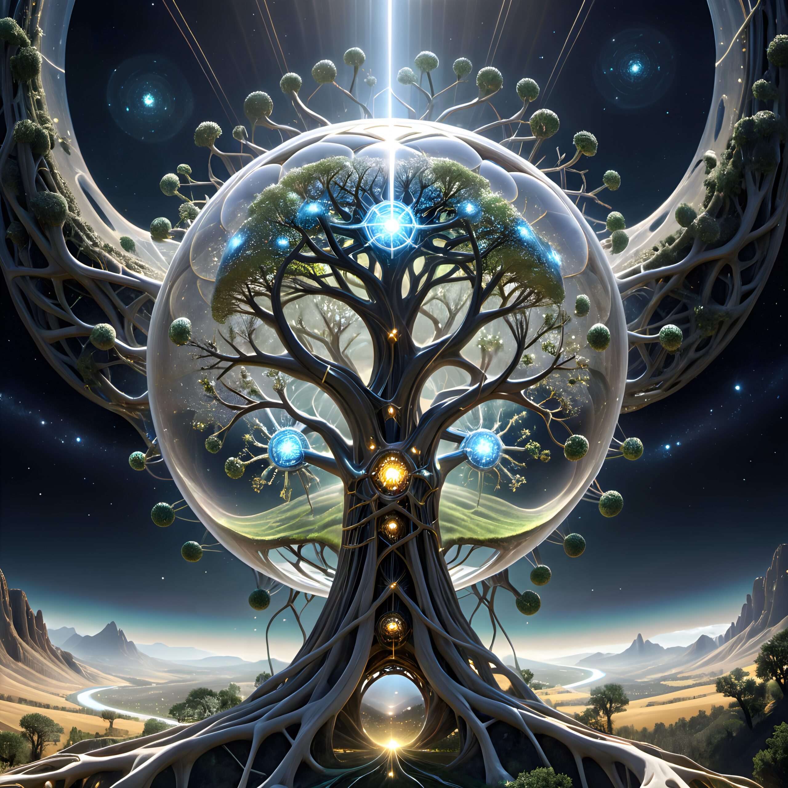 Cosmic Tree of Life Connection