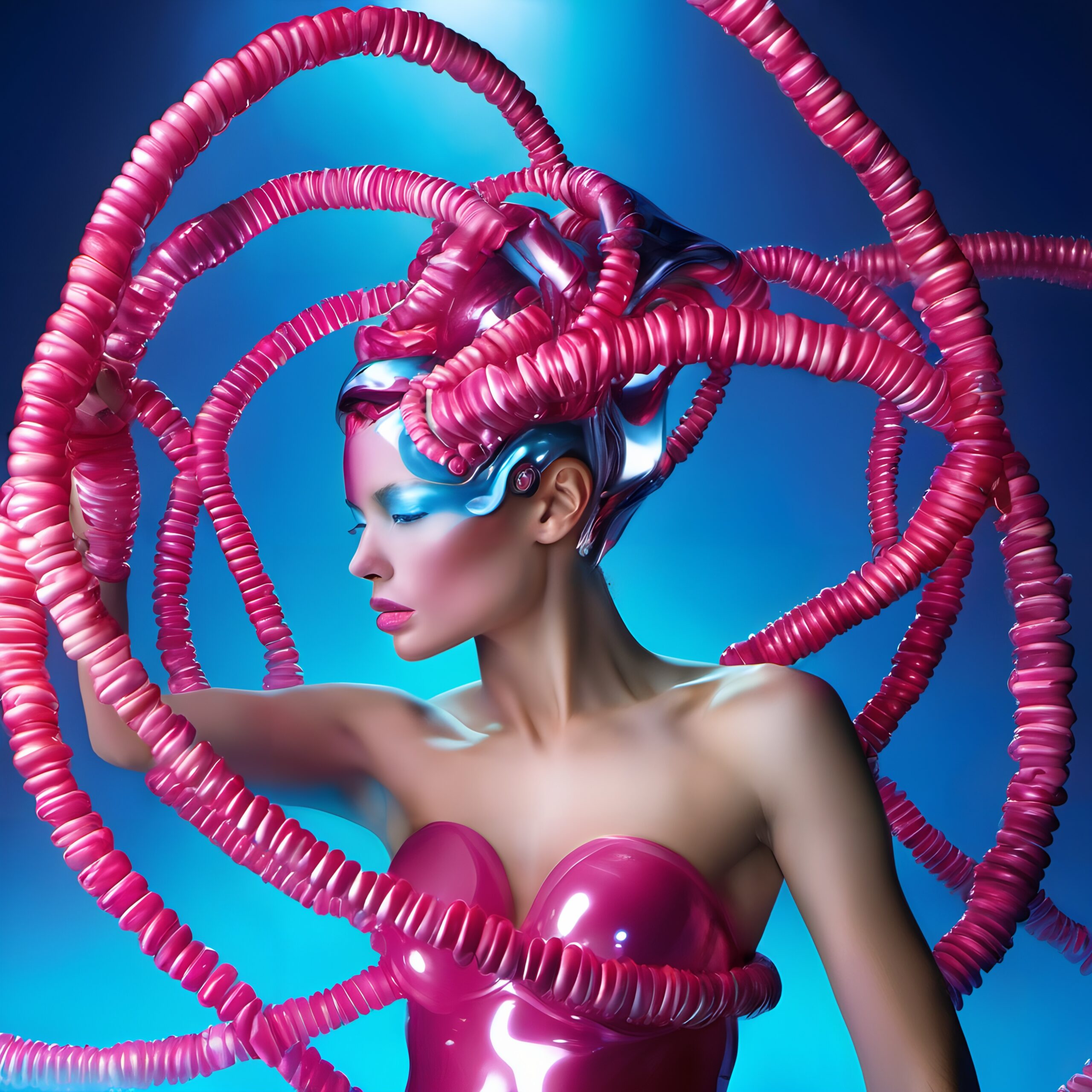 Futuristic Avant-Garde Fashion Vision