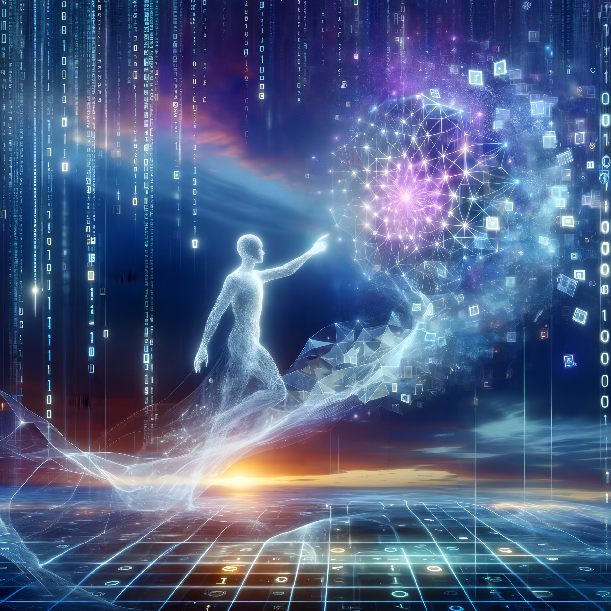 Merging Realities Man Meets AI