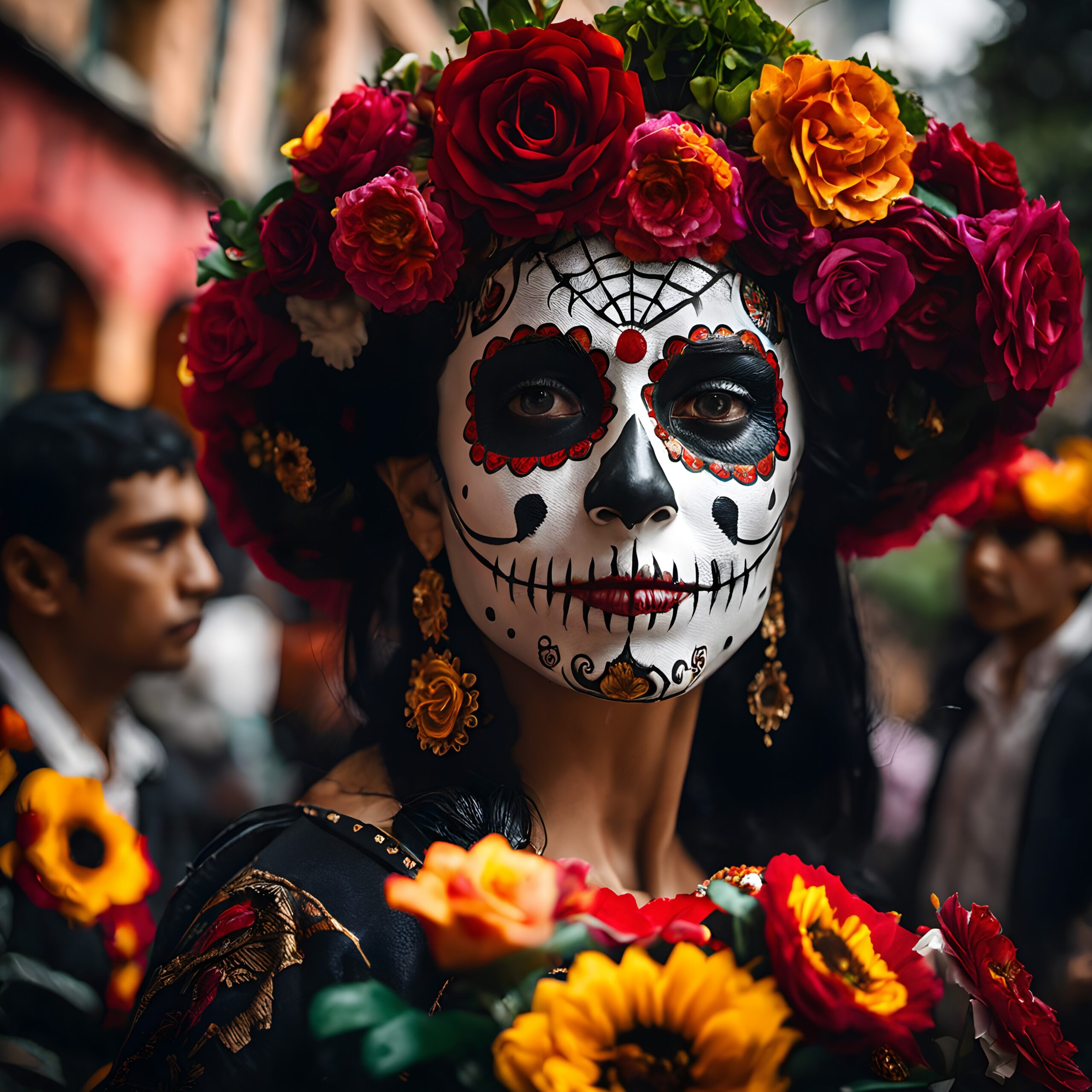 Vibrant Dia de los Muertos Celebration