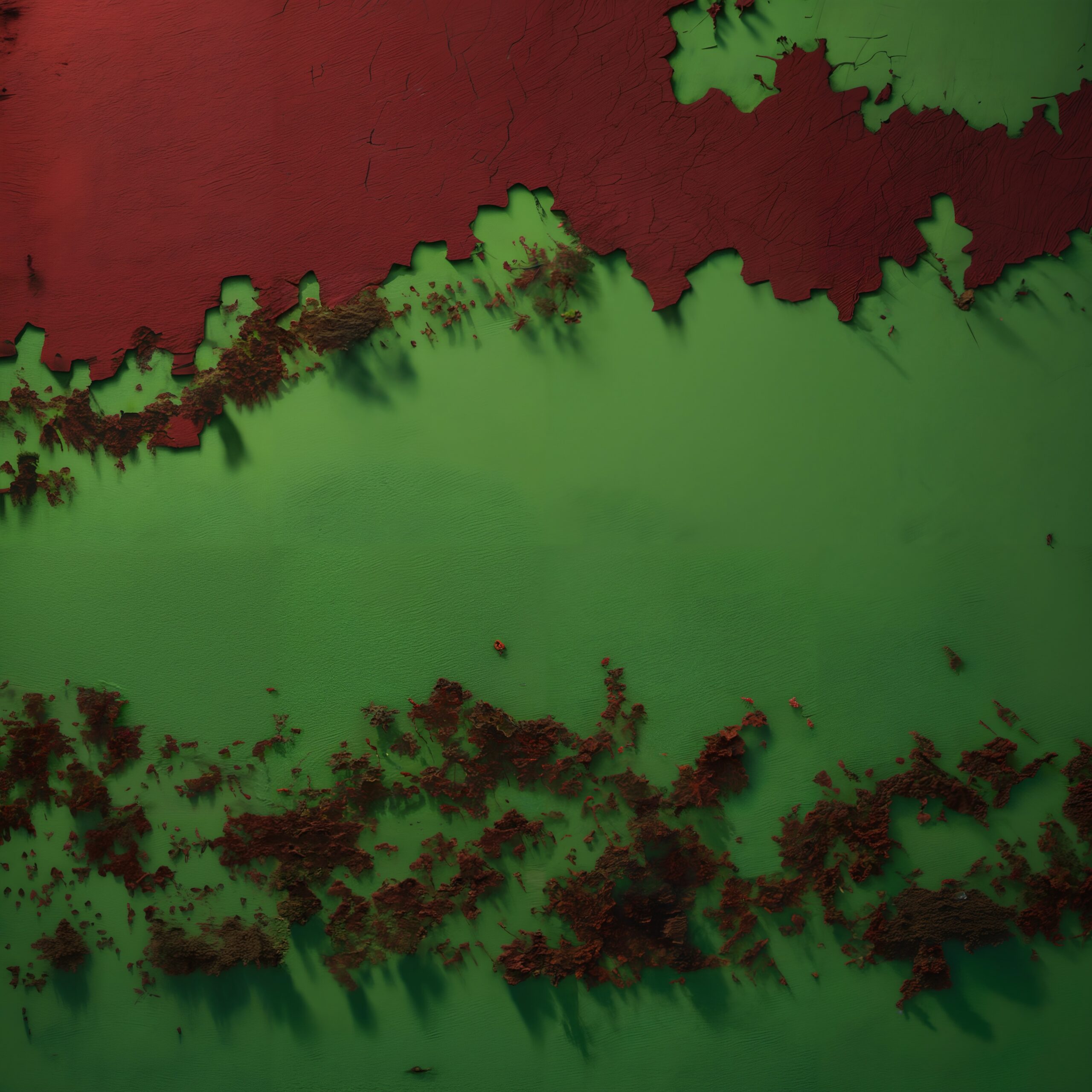 Bold Contrasts Red Meets Green