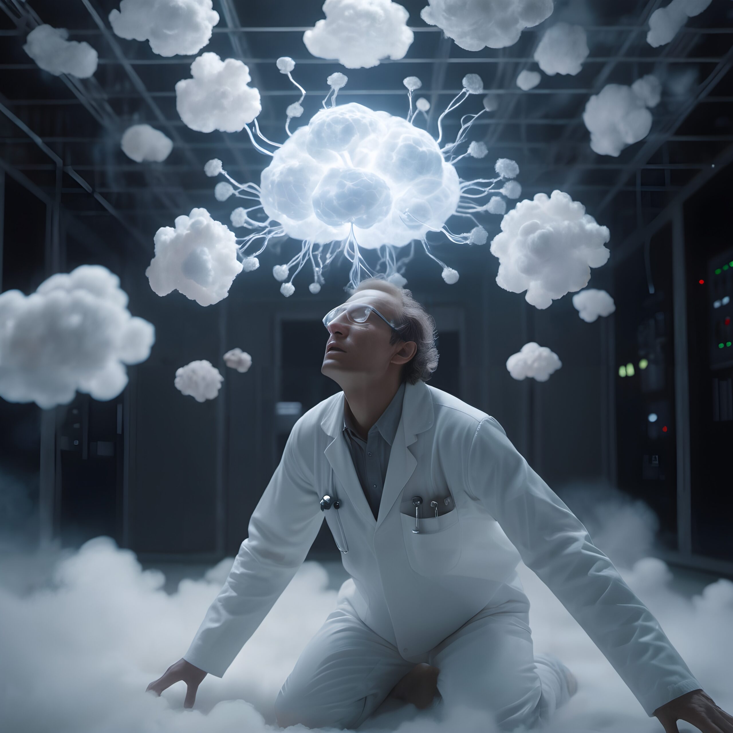 Neuroscientist Amidst Digital Cloud