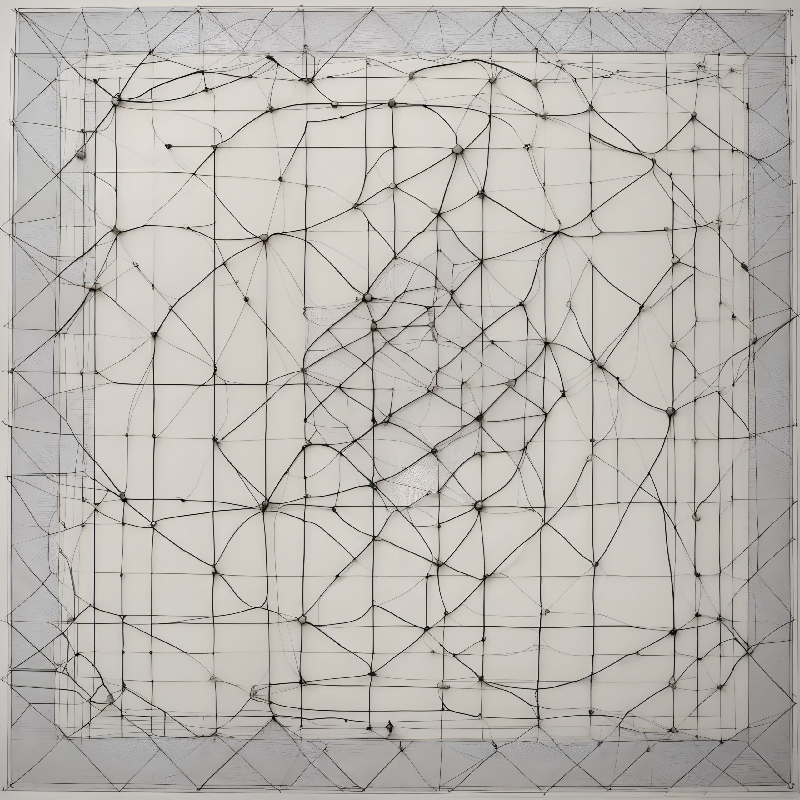 Intricate Web of Geometric Patterns