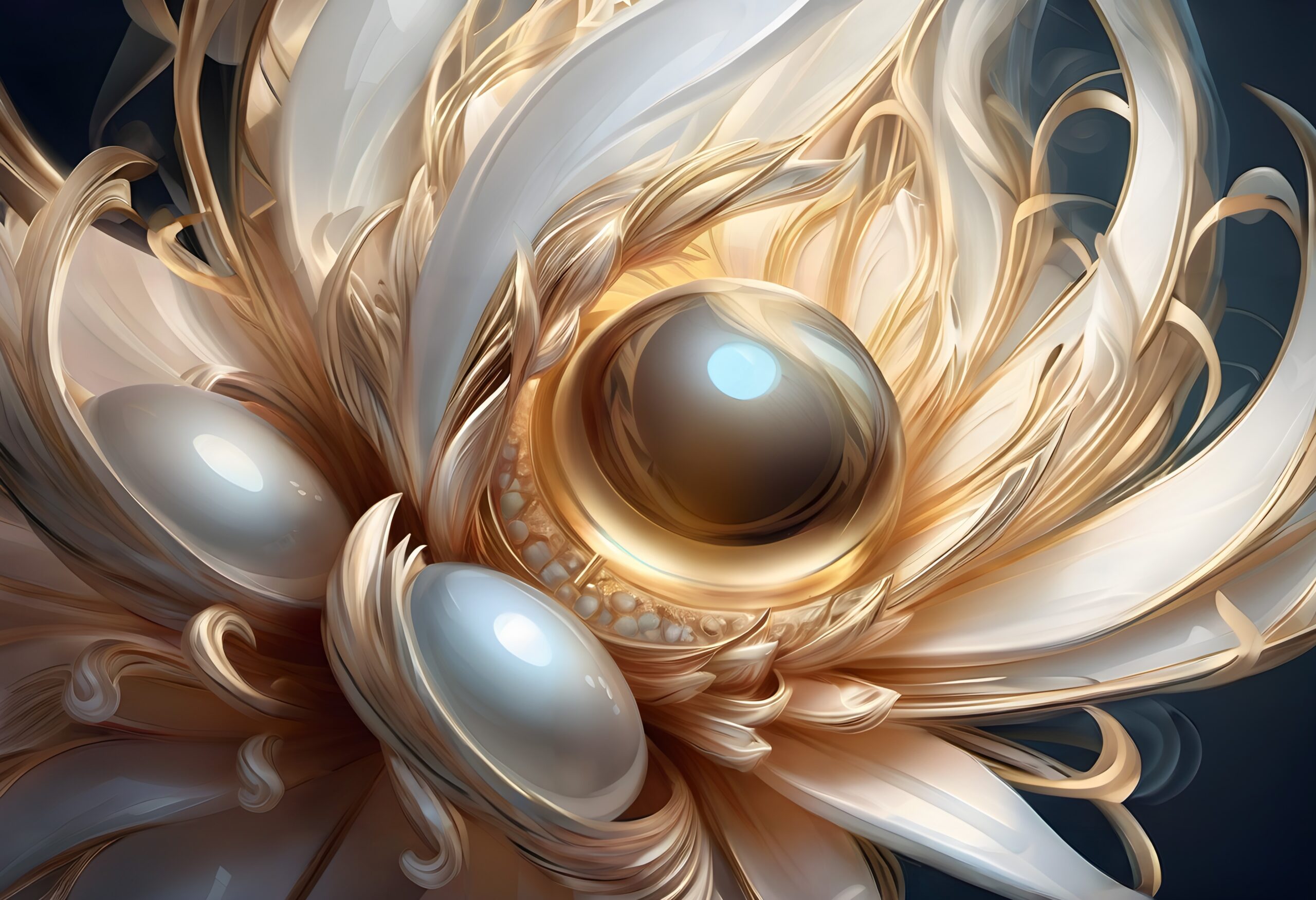 Elegant Abstract Flower Design