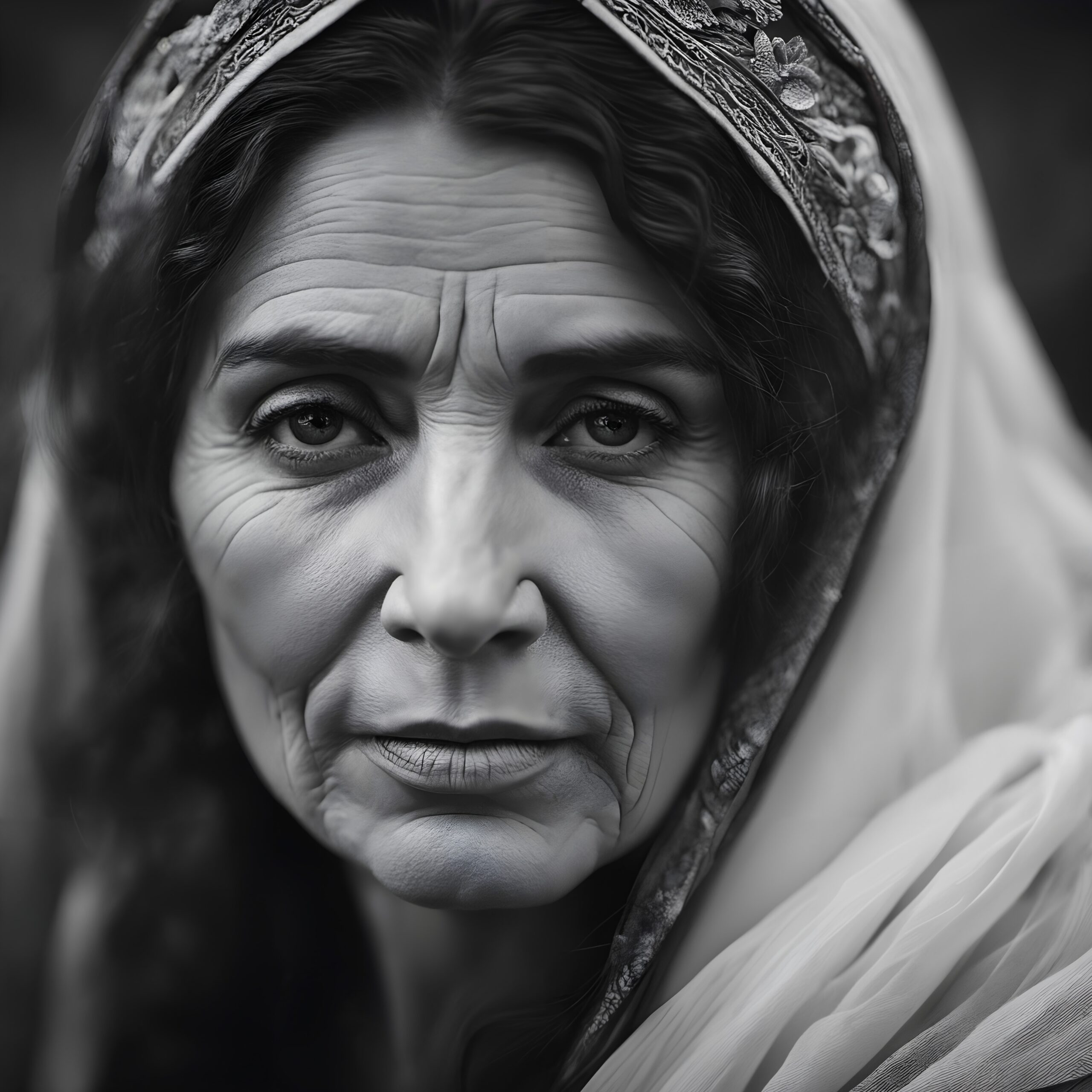 Reflective Gaze of Wisdom