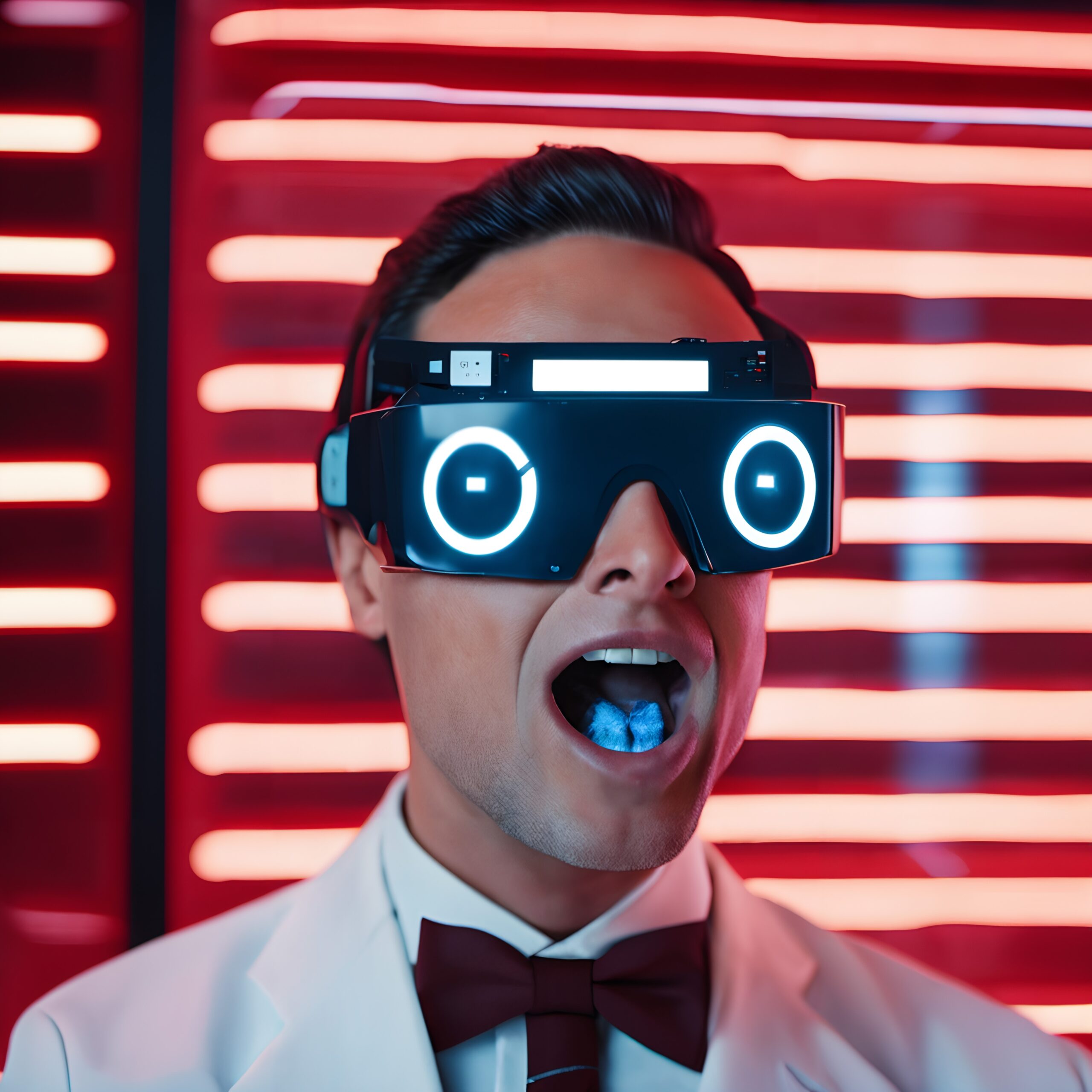 Futuristic Virtual Reality Experience