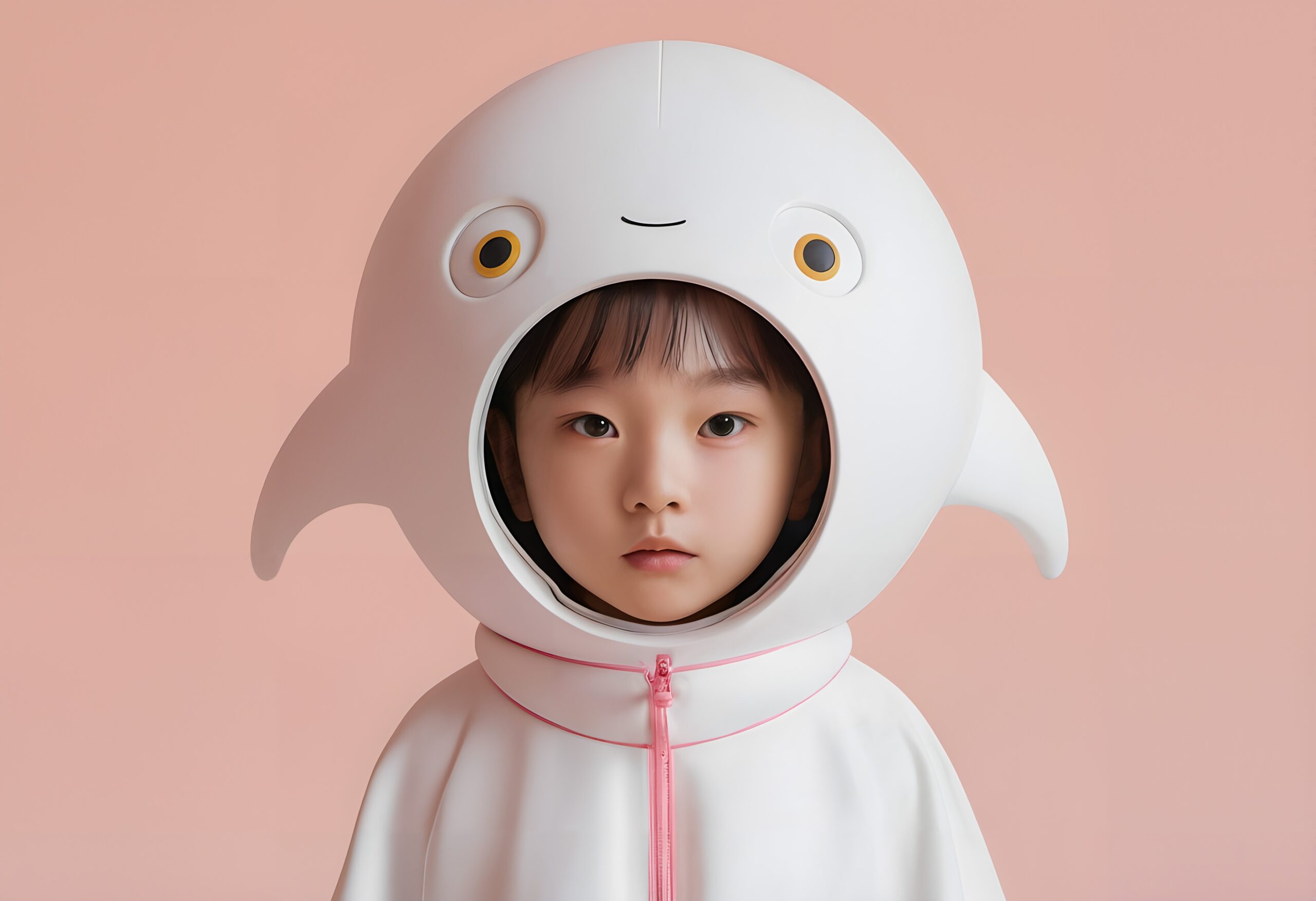 Adorable Child in Imaginative Costume