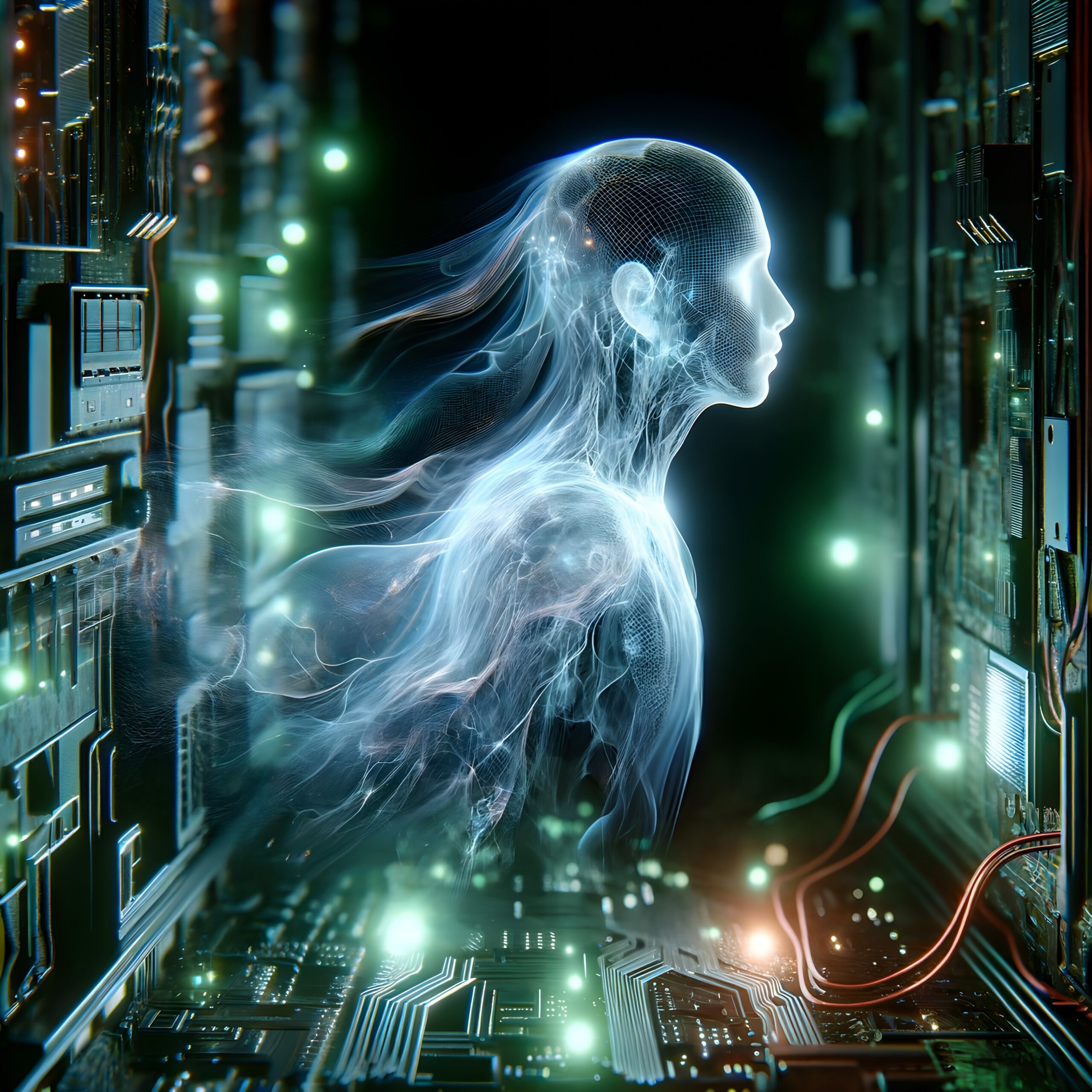 Digital Spirit In Circuit Realm