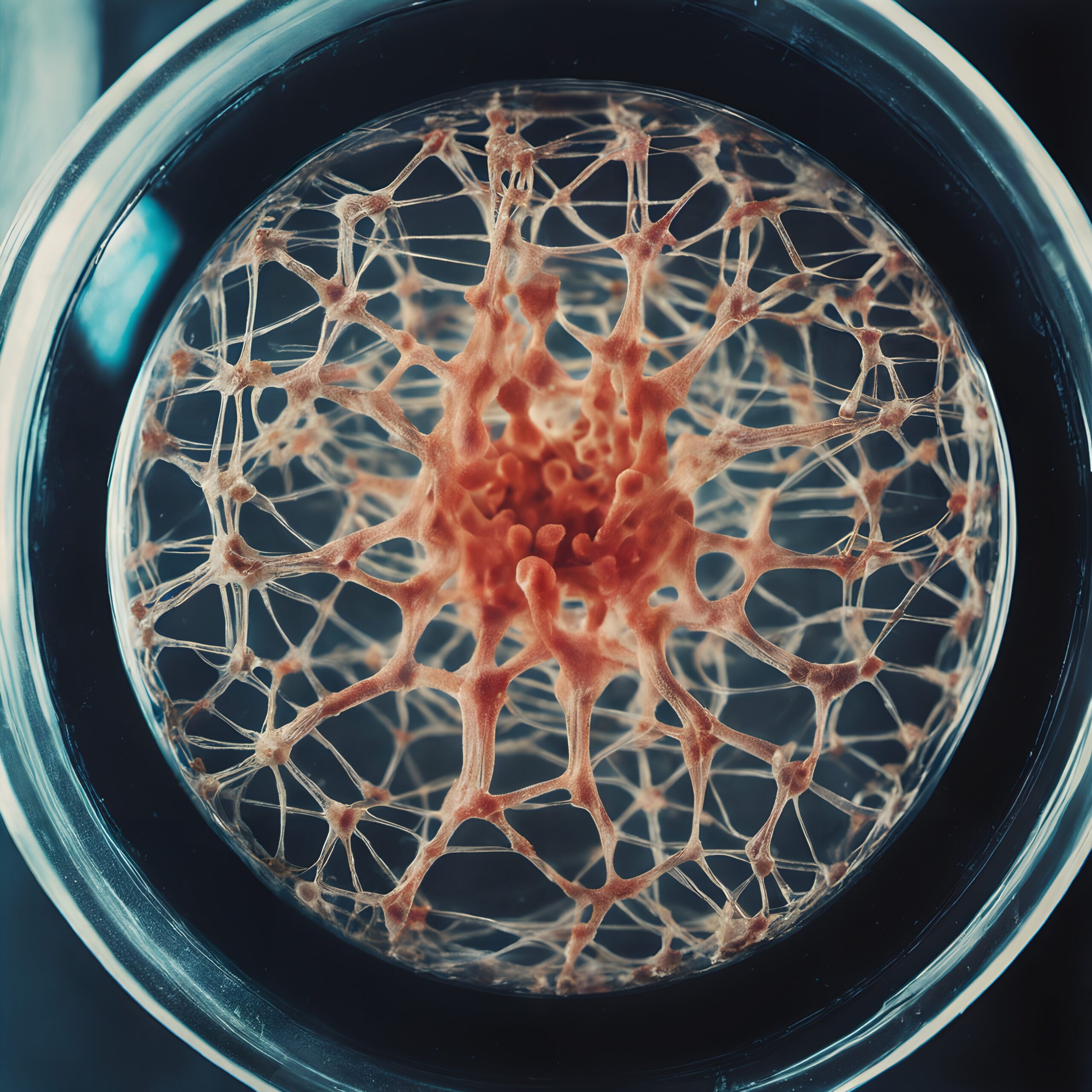 Intricate Network in Petri Dish