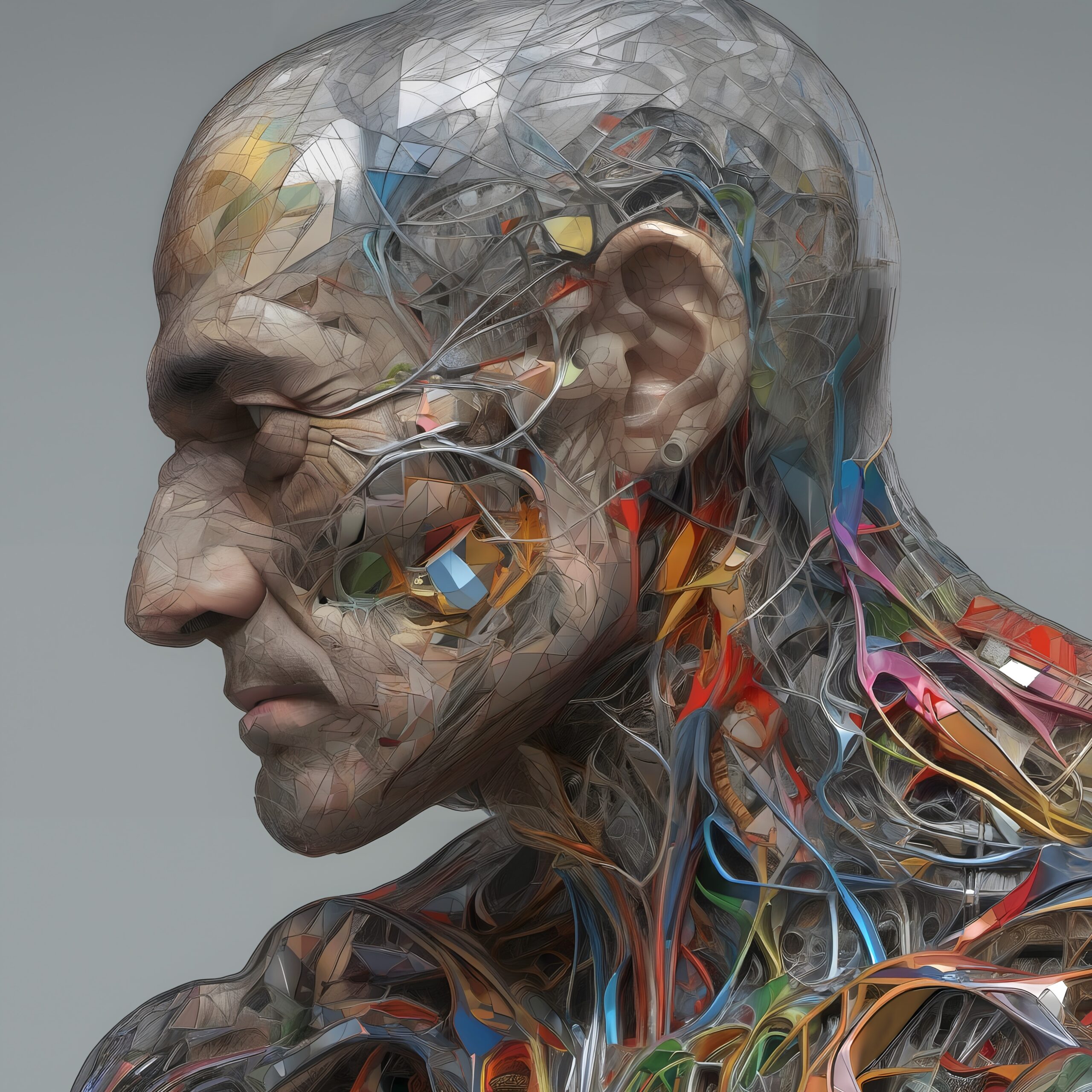 Intricate Fusion of Man and Machine