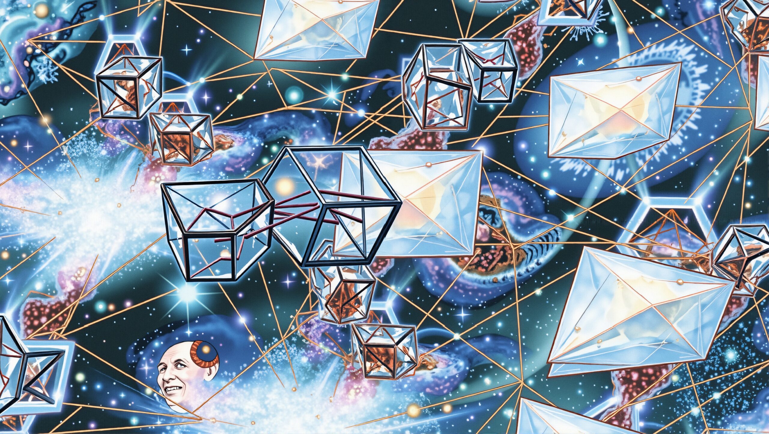 Interconnected Cosmic Geometric Network