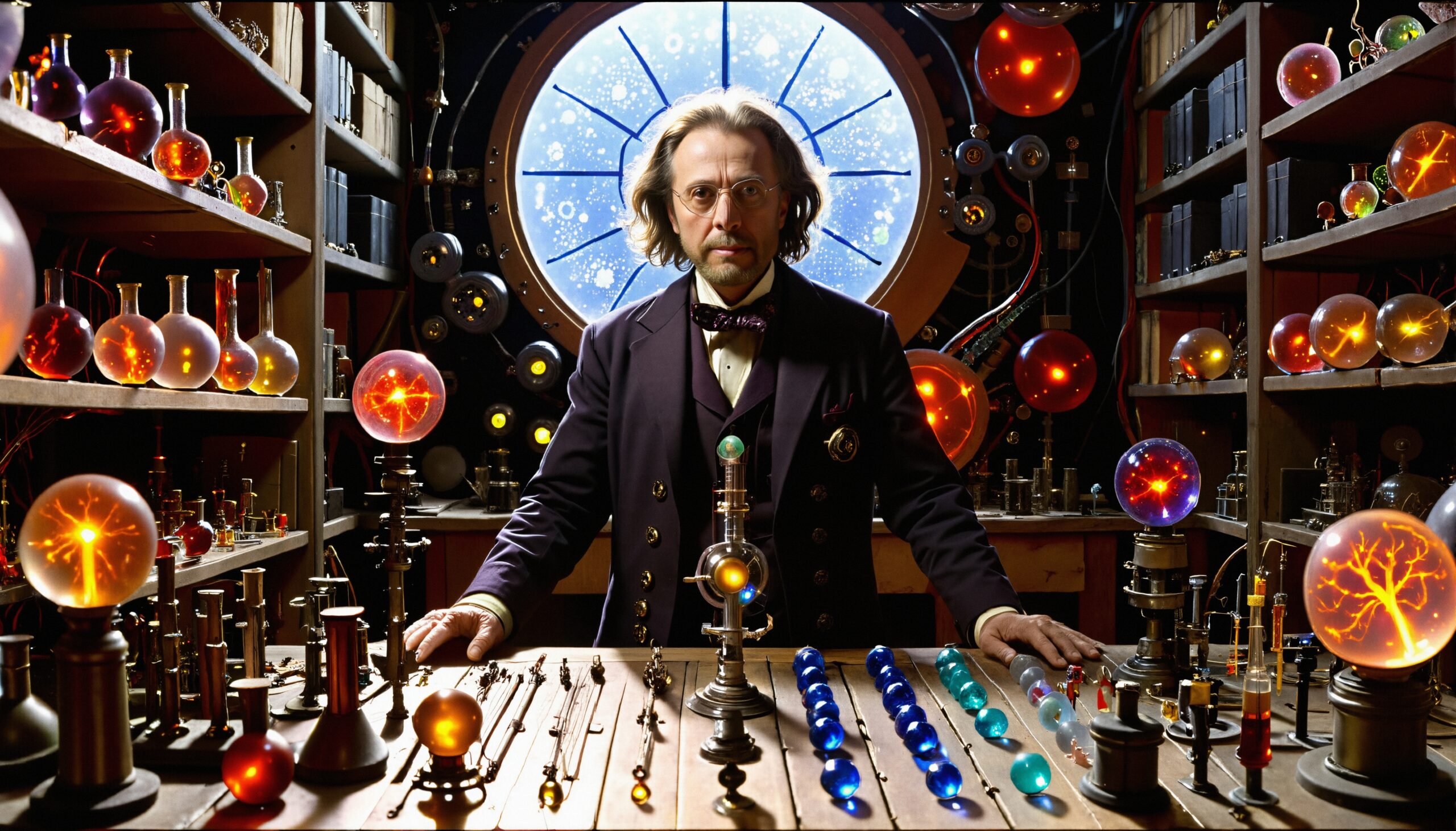 Steampunk Scientist’s Mystical Lab