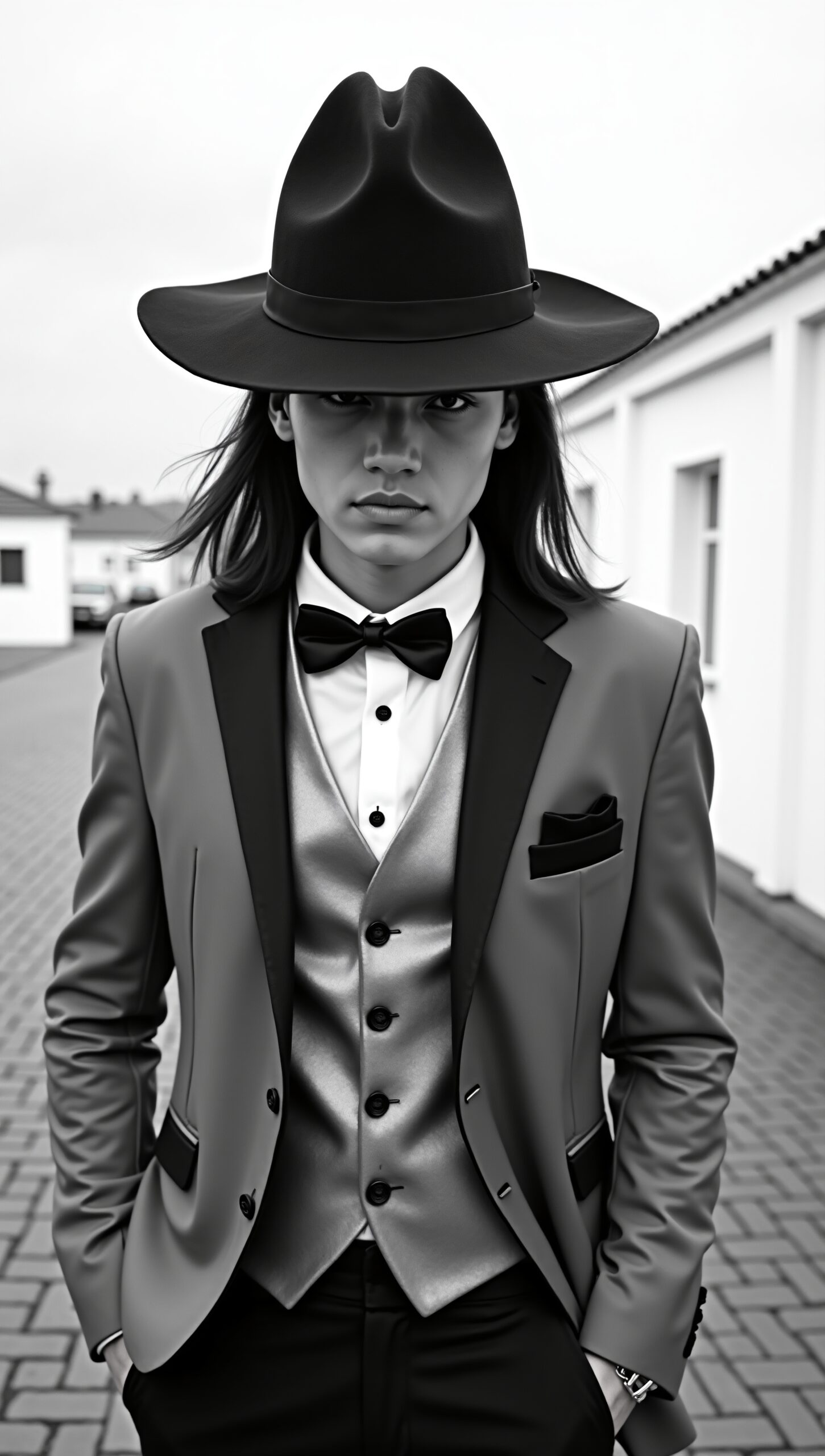 Stylish Fedora and Elegant Suit