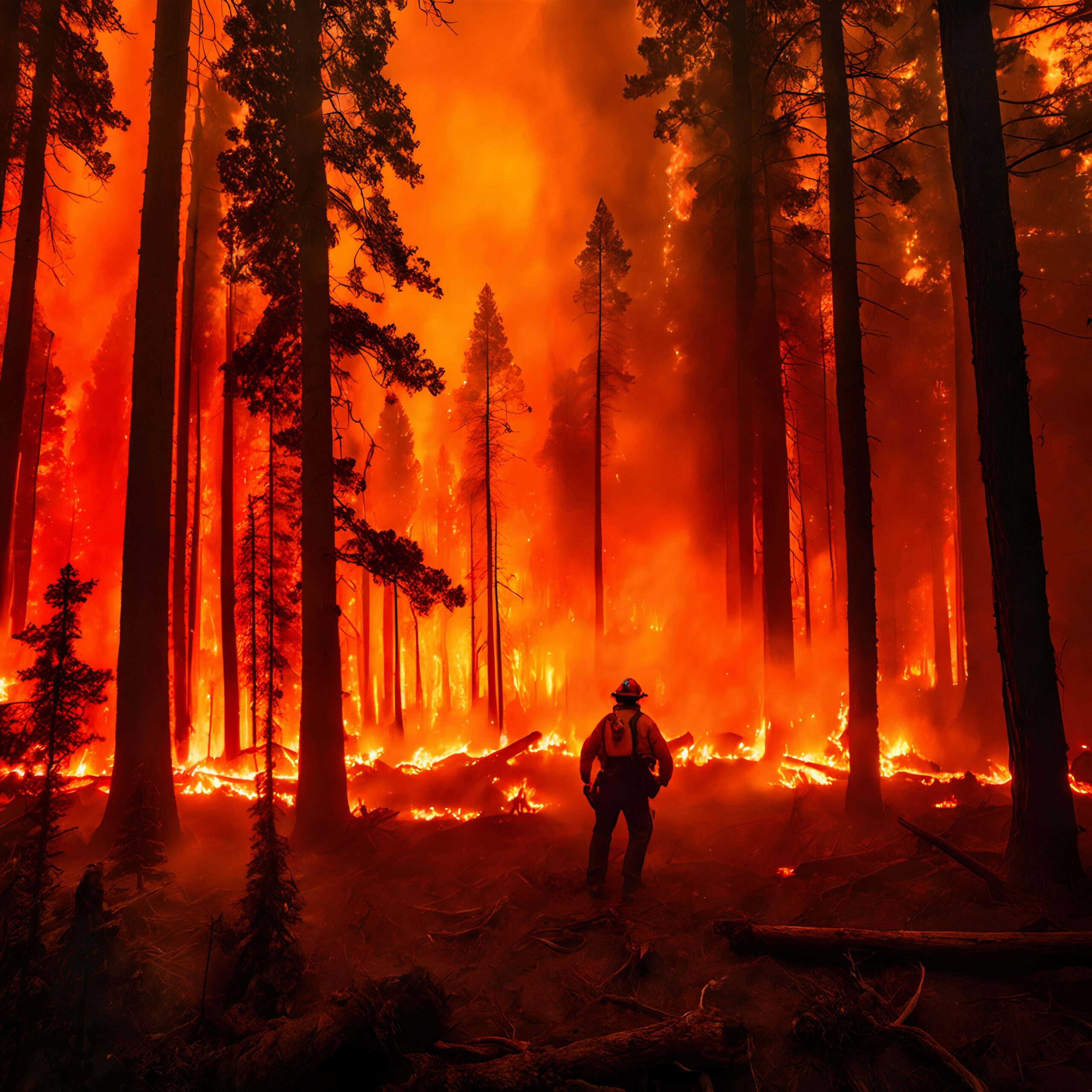 Forest Inferno Bravely Combated