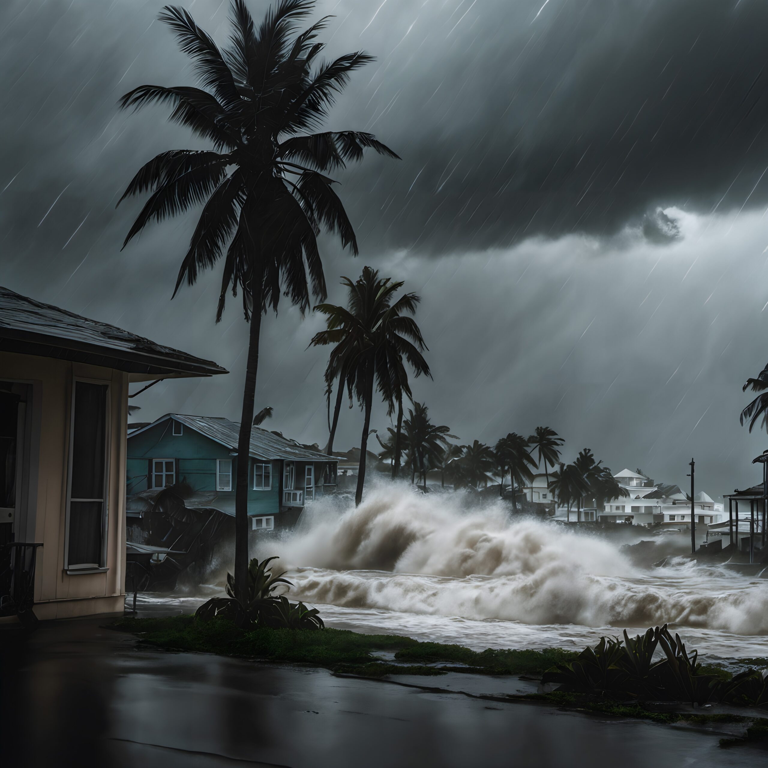 Storm’s Fury Engulfs Coastal Town